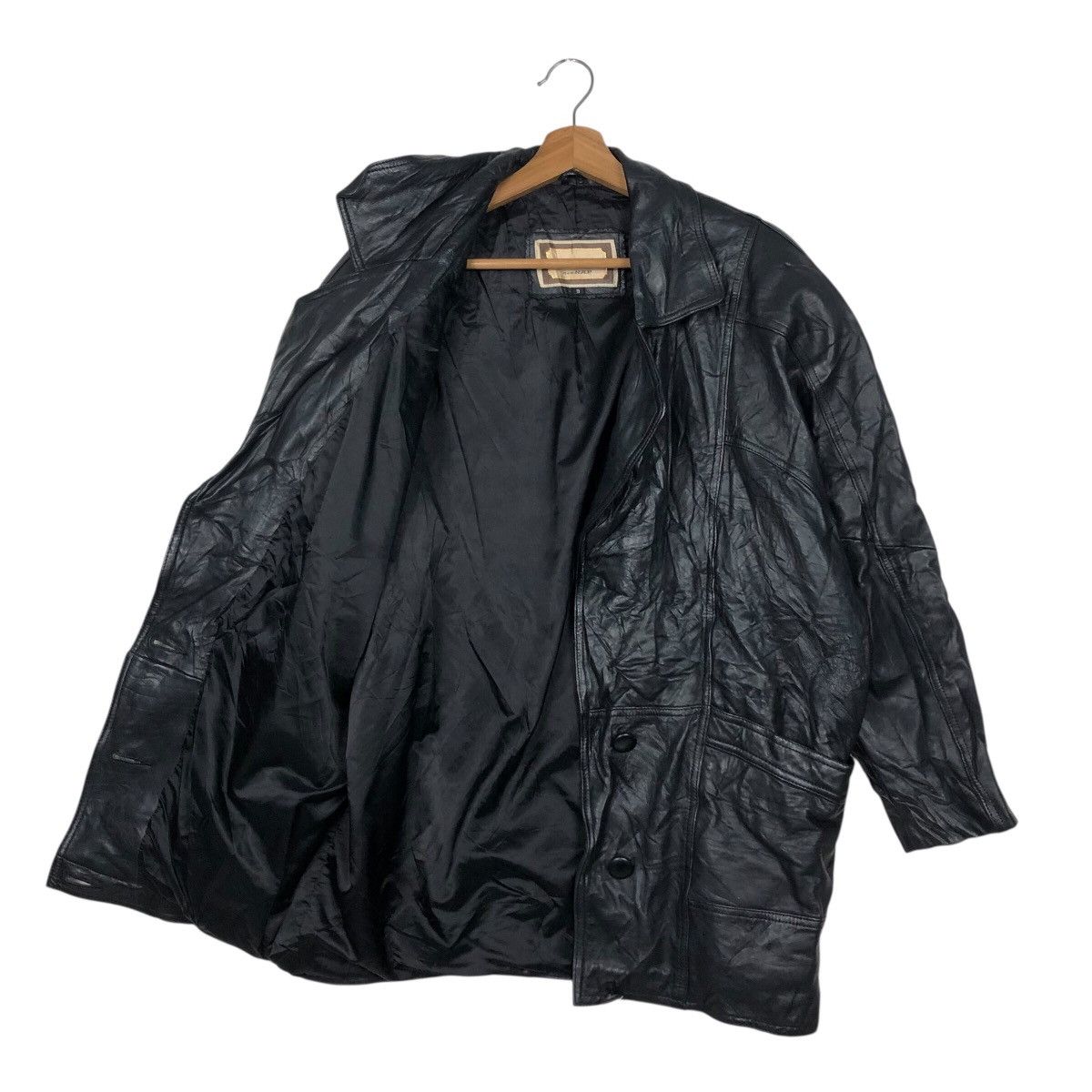 Japanese Brand 📌Vintage Chore Leather Jacket Elcoint Issey Miyake Size US M / EU 48-50 / 2 - 12 Thumbnail