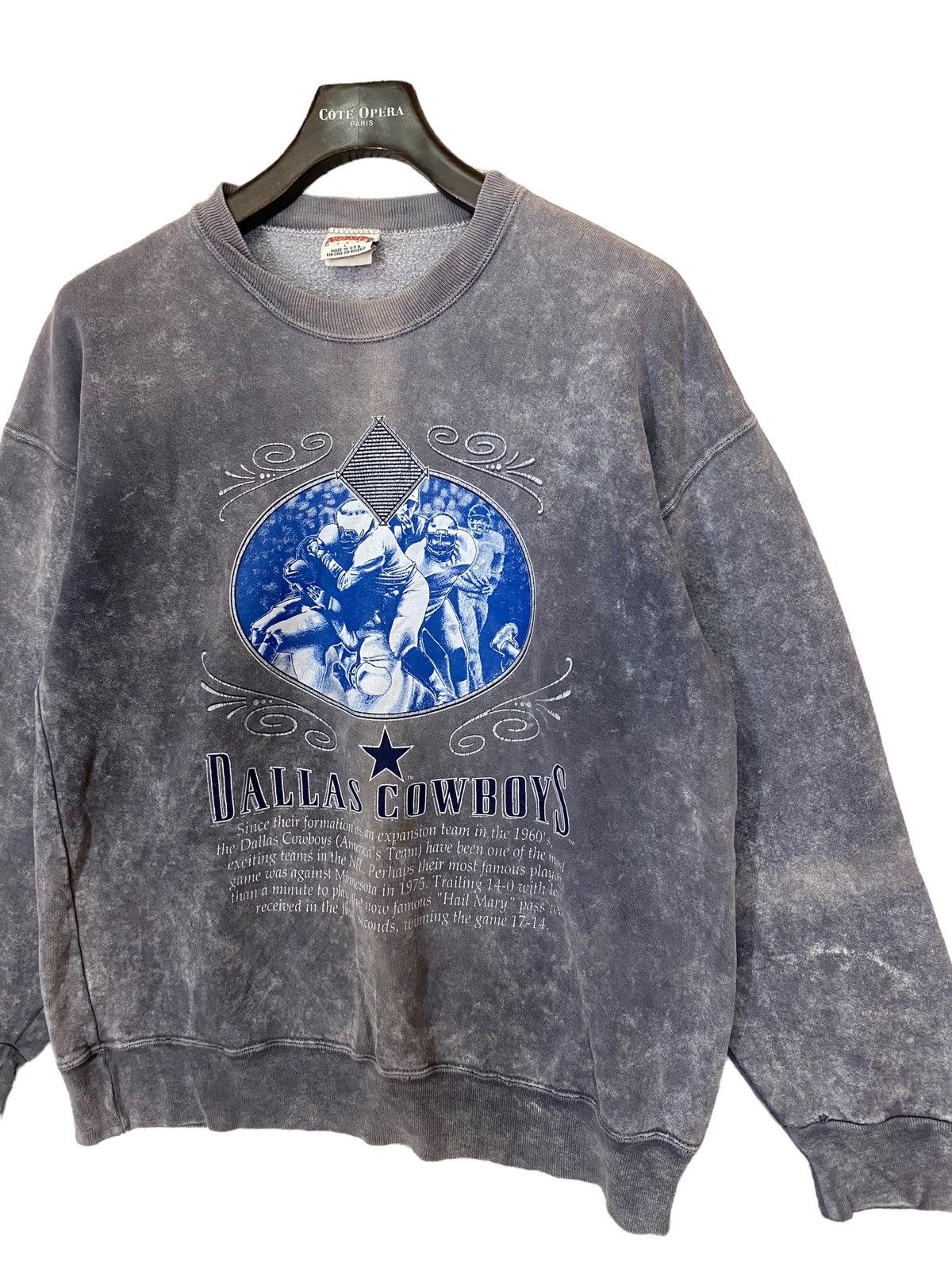 NFL × Nutmeg ‼️VINTAGE DALLAS COWBOYS FOOTBALL NFL TEAM SWEATSHIRT Size US L / EU 52-54 / 3 - 3 Thumbnail