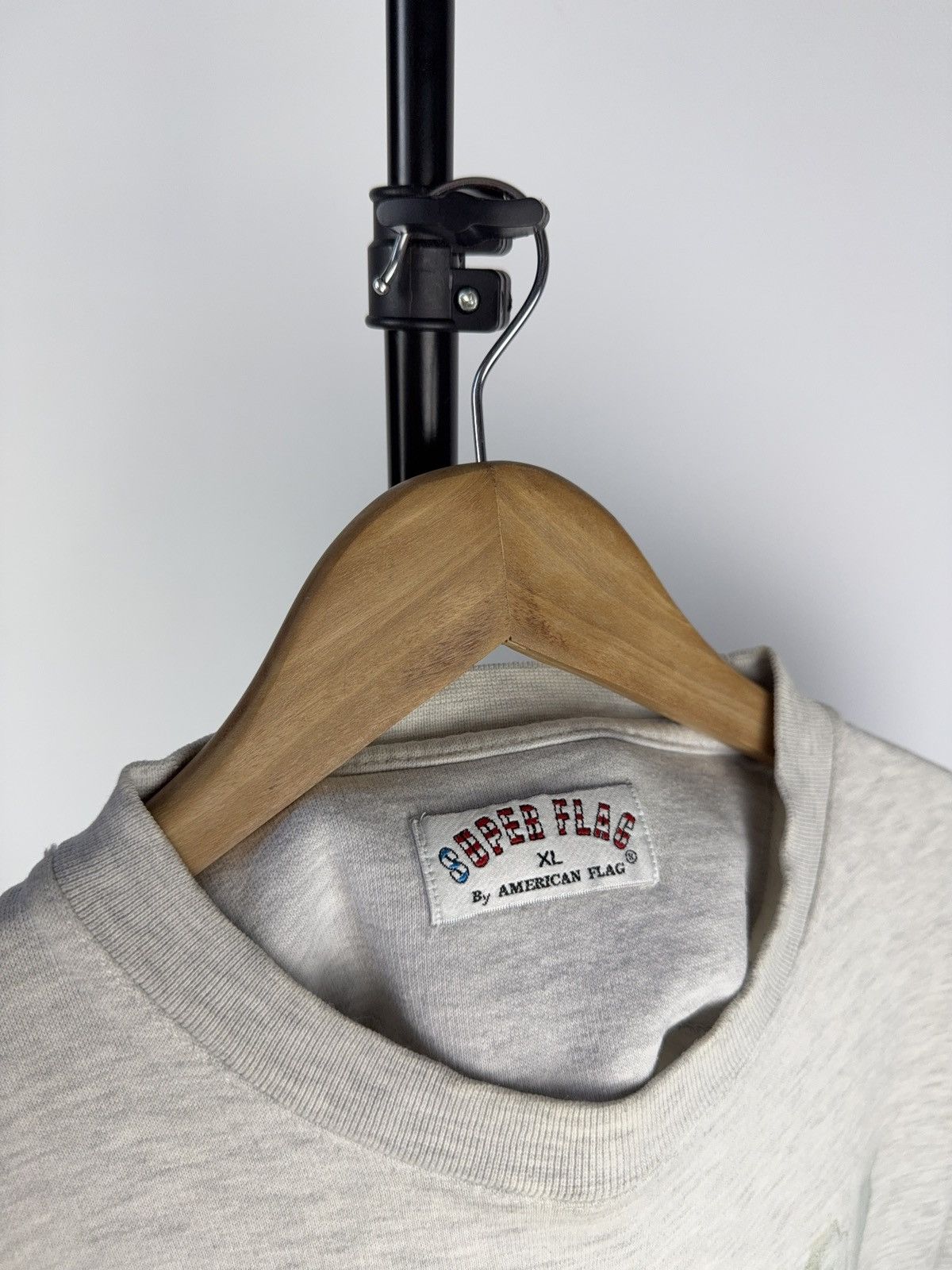 Vintage Vintage 90s Wolf Forest Print Sweatshirt Made in UAE XL Size US XL / EU 56 / 4 - 5 Thumbnail