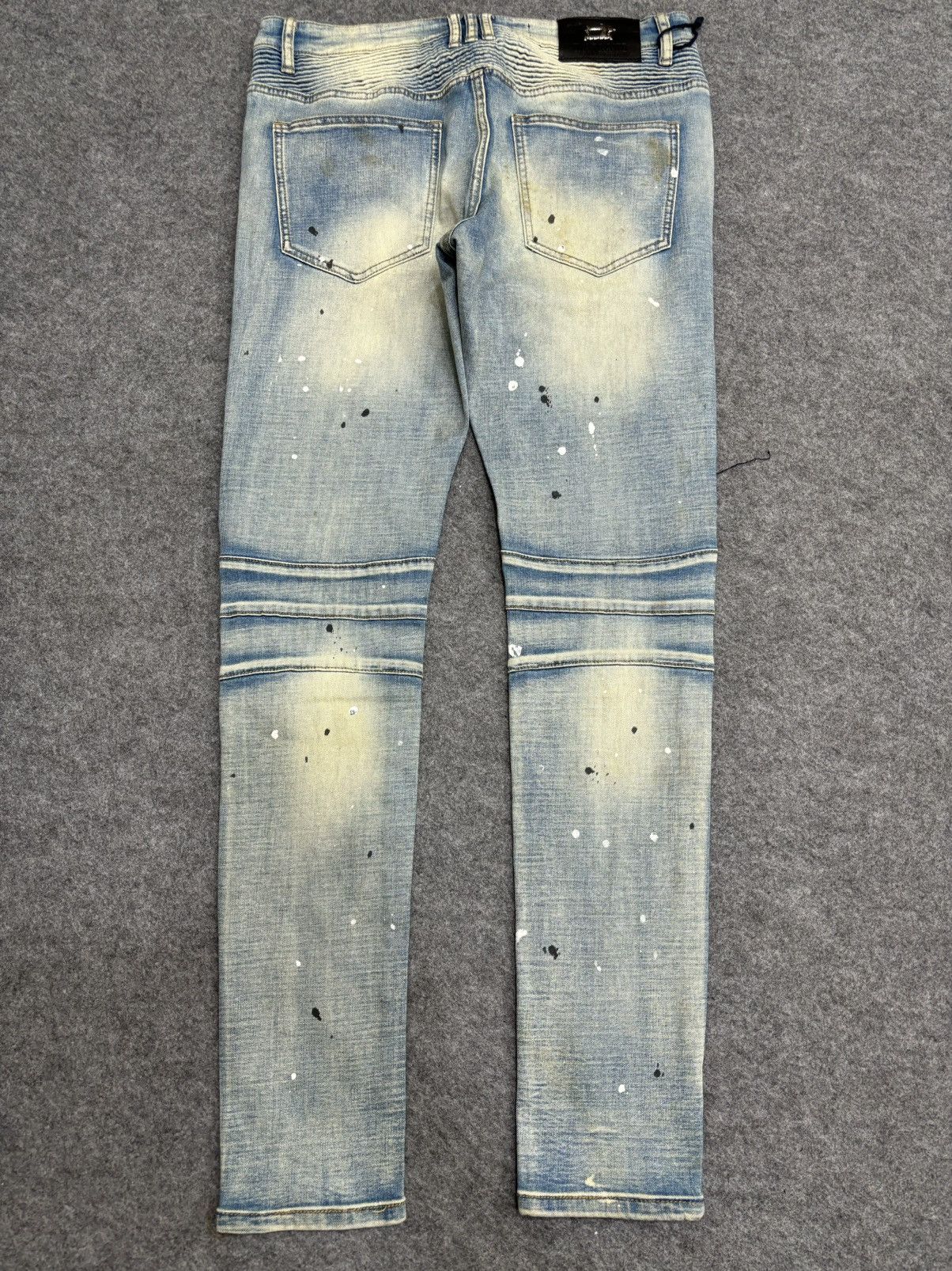 Other 💥Insane Biker Style💥Damati Biker Paint Splatter Pant F501 Size US 34 / EU 50 - 12 Thumbnail