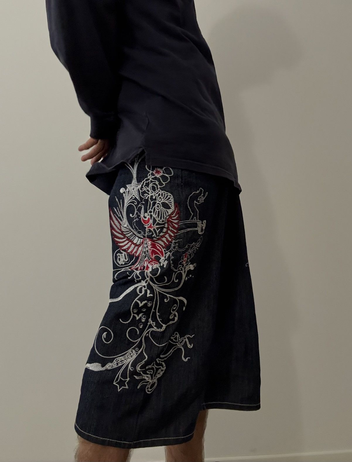 Artful Dodger Y2k skate streetwear wide jorts - Artful Dodger 2000s Size US 34 / EU 50 - 3 Thumbnail