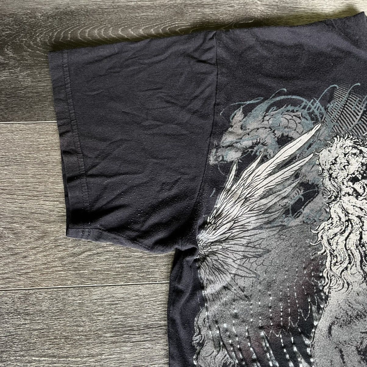 Affliction Vintage 2000s Royal Blood Affliction Style Studded Tee Shirt Size US XXL / EU 58 / 5 - 7 Thumbnail