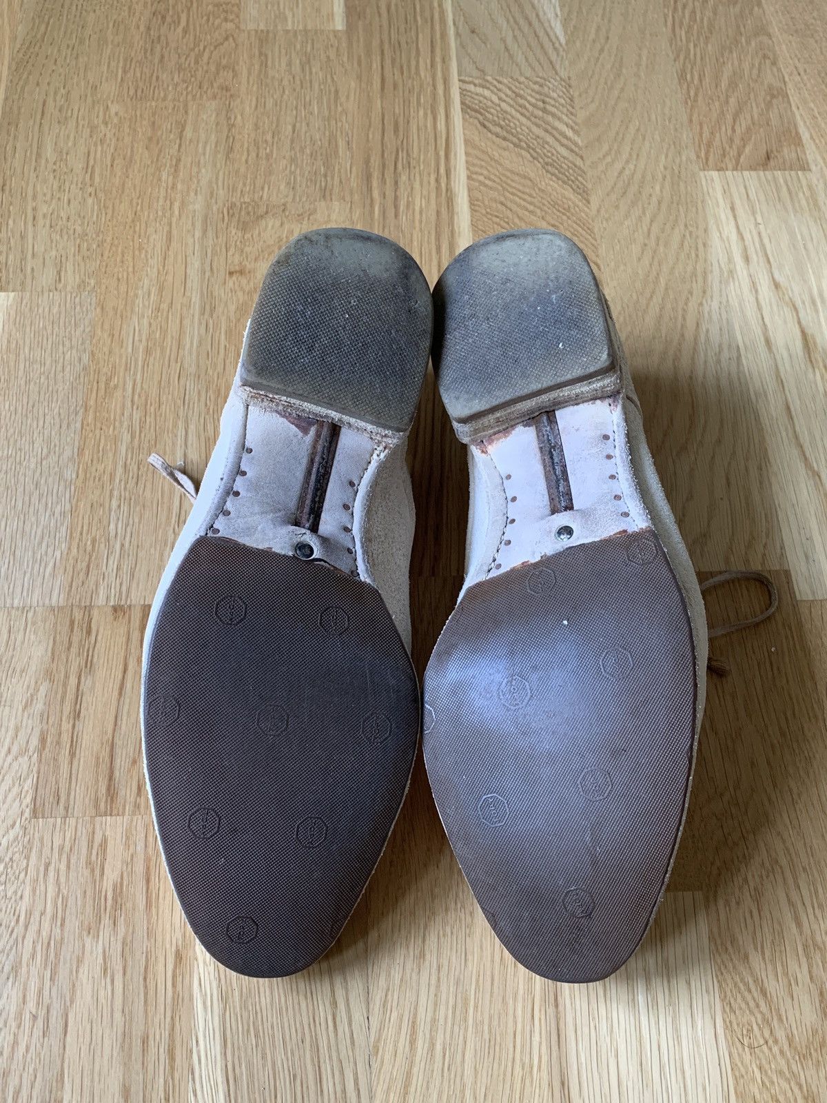 Carol Christian Poell CCP Cordovan leather Derbies Off White Size 8 Size US 10 / EU 43 - 8 Thumbnail