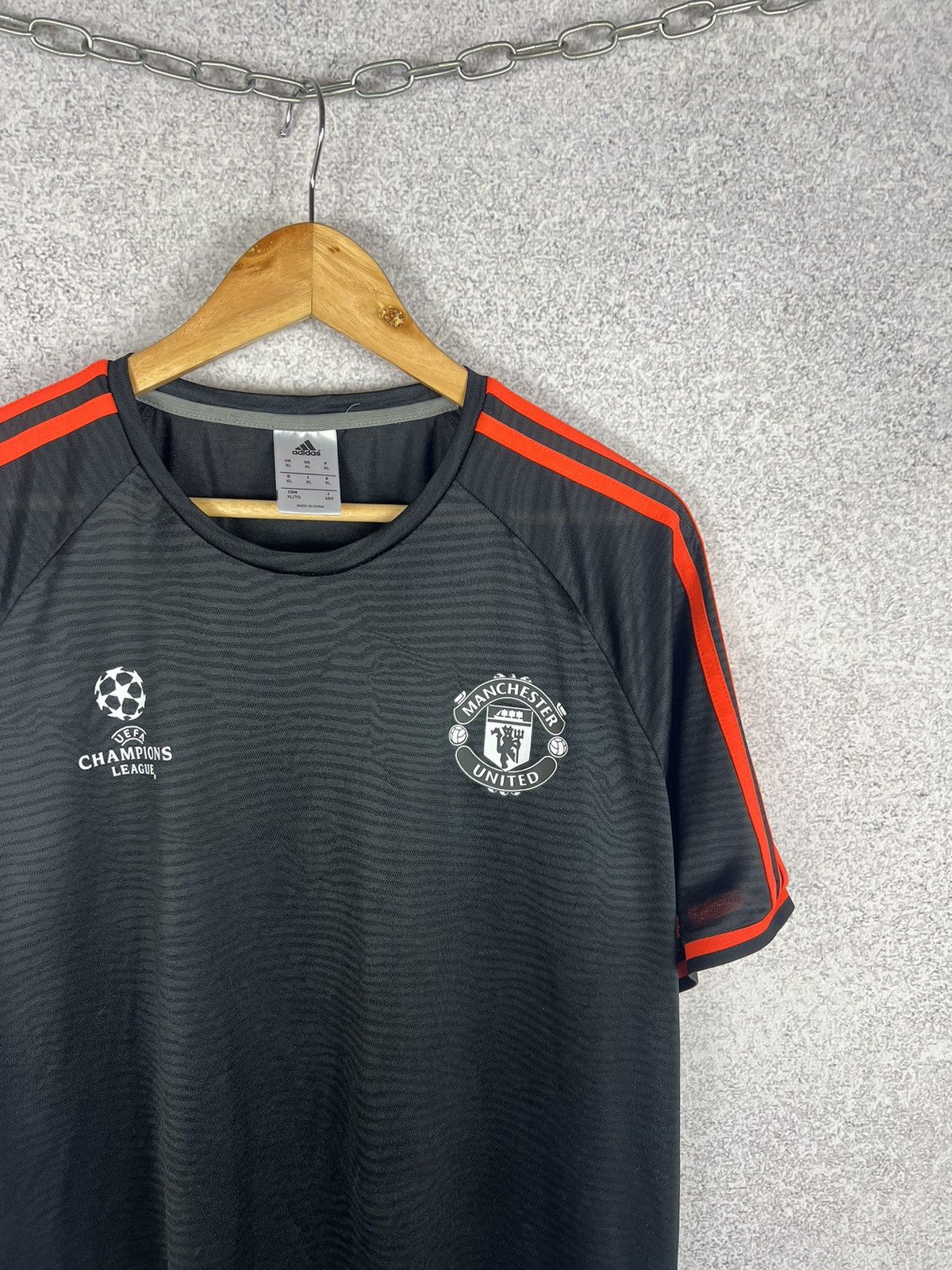 Adidas Adidas Manchester United Champions League Soccer Jersey Size US XL / EU 56 / 4 - 2 Thumbnail