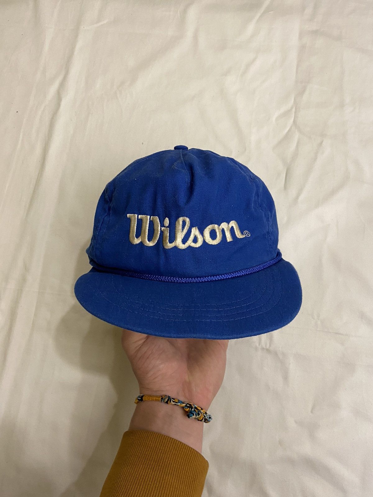 Other Wintage USA Wilson Trucker Snapback Hat Cap k Products 🇺🇸 Size ONE SIZE - 2 Thumbnail