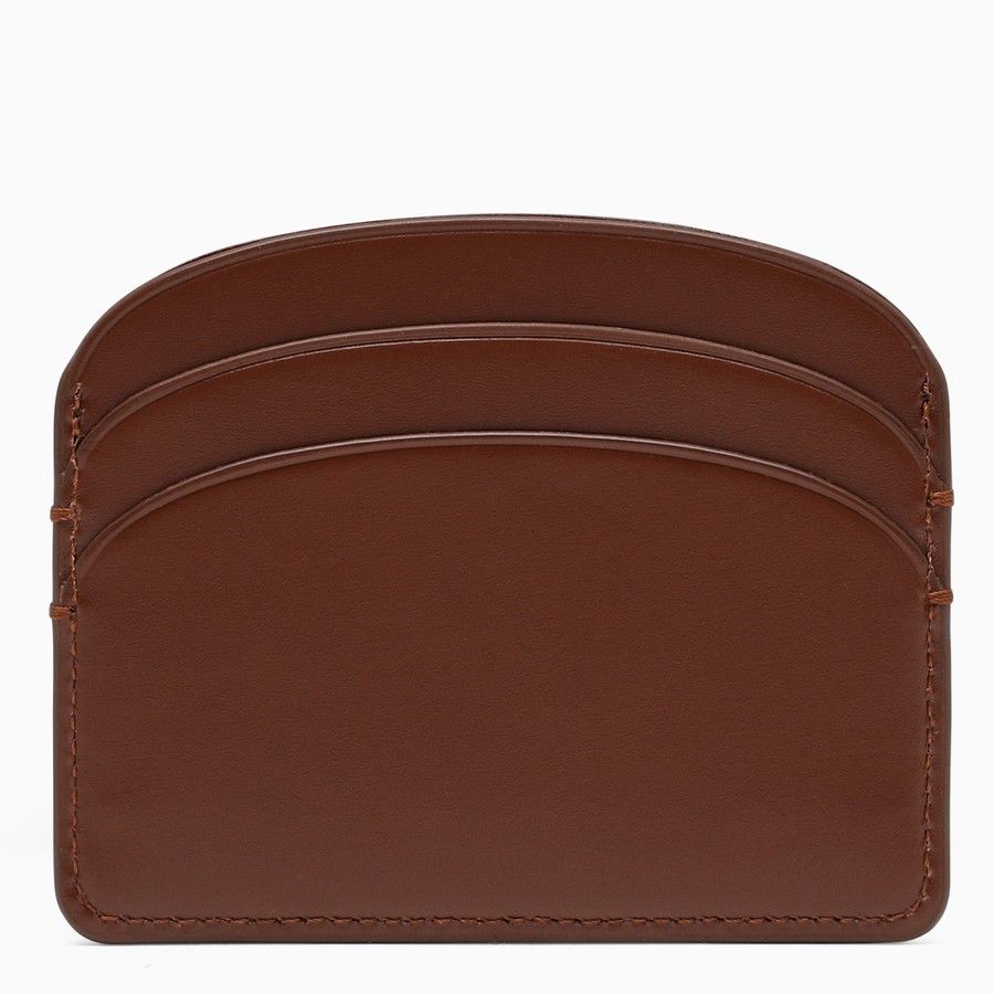 A.P.C. o1d2blof0724 Size : OS / Card Holder in Brown Size ONE SIZE - 2 Thumbnail