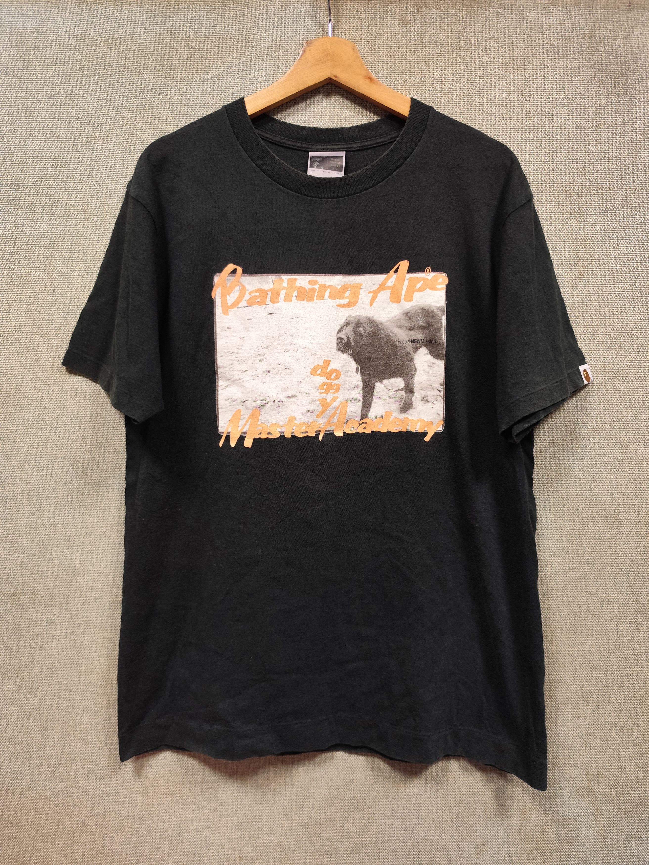 Bape × Vintage 02 Bape doggy master academy vintage tee Size US L / EU 52-54 / 3 - 1 Thumbnail