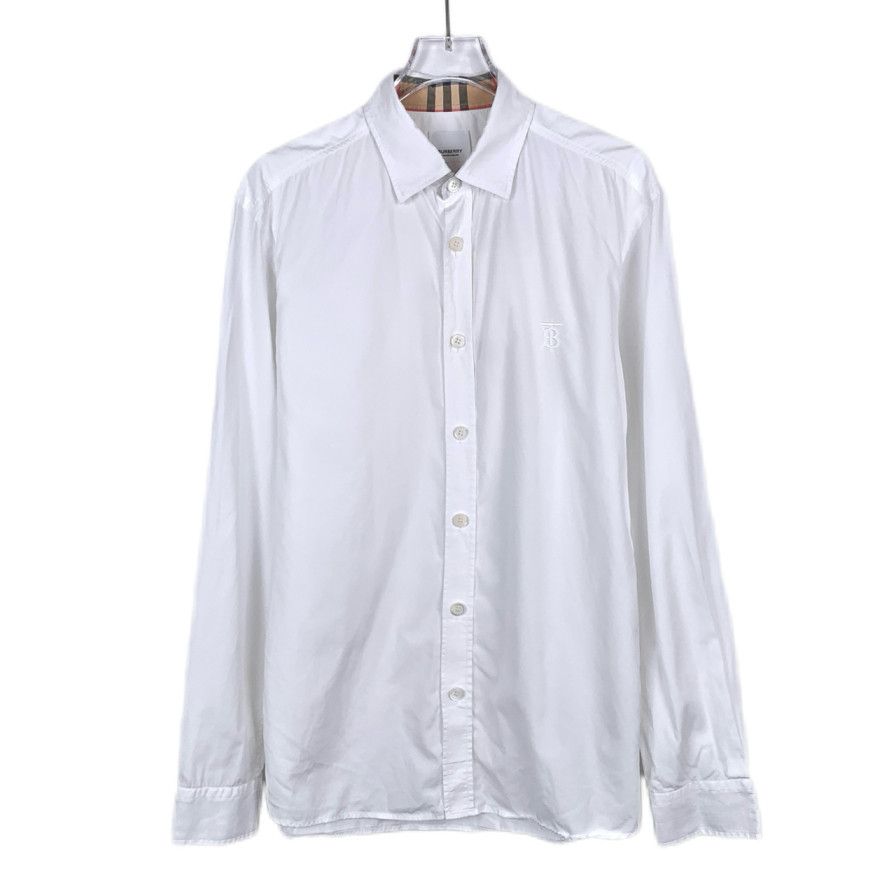 Burberry Burberry Shirt Classic Embroidered Long Sleeve (Size S) Size US S / EU 44-46 / 1 - 1 Thumbnail