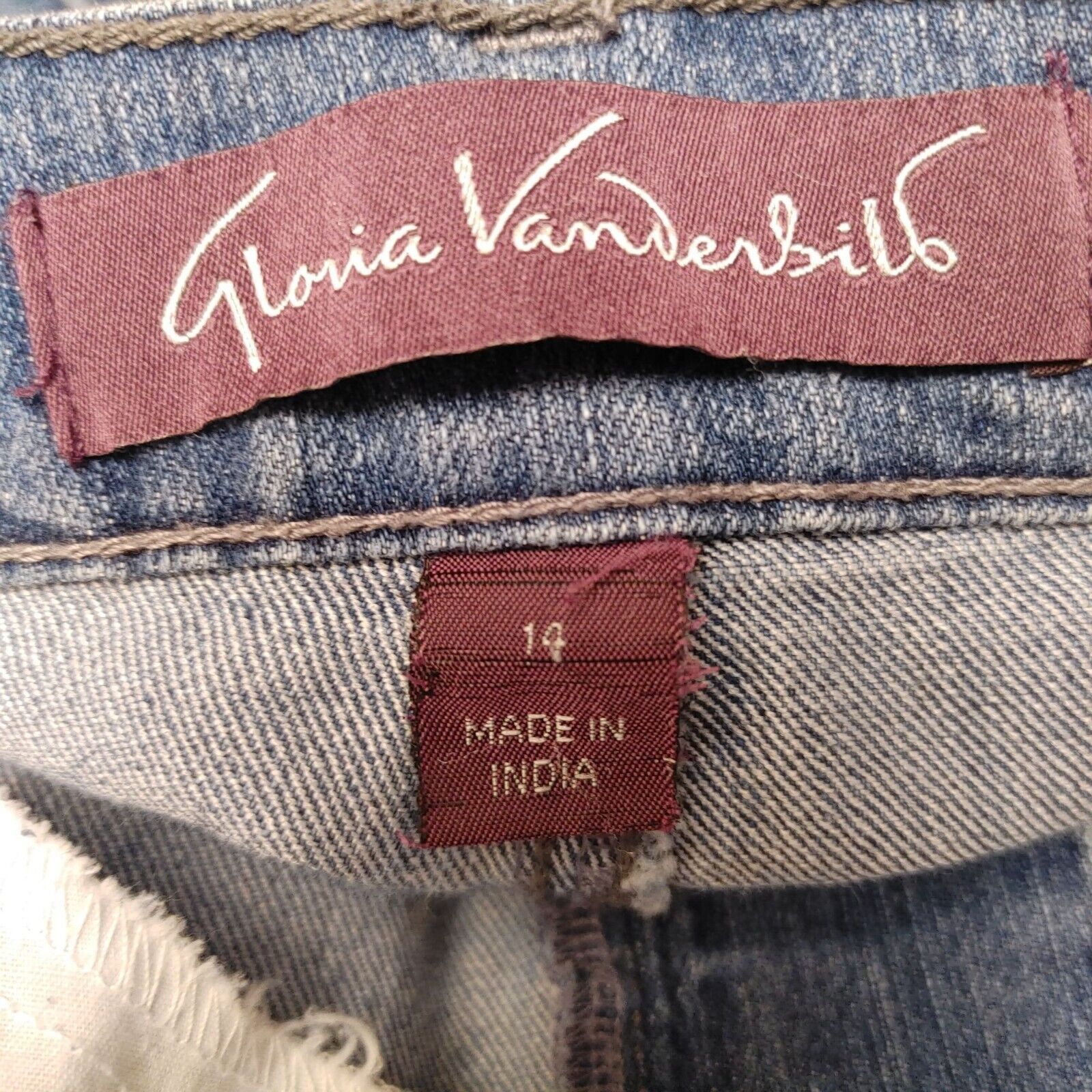 Gloria Vanderbilt Gloria Vanderbilt Women's Medium Wash Blue Missy Straight Size 36" / US 14 / IT 50 - 3 Thumbnail