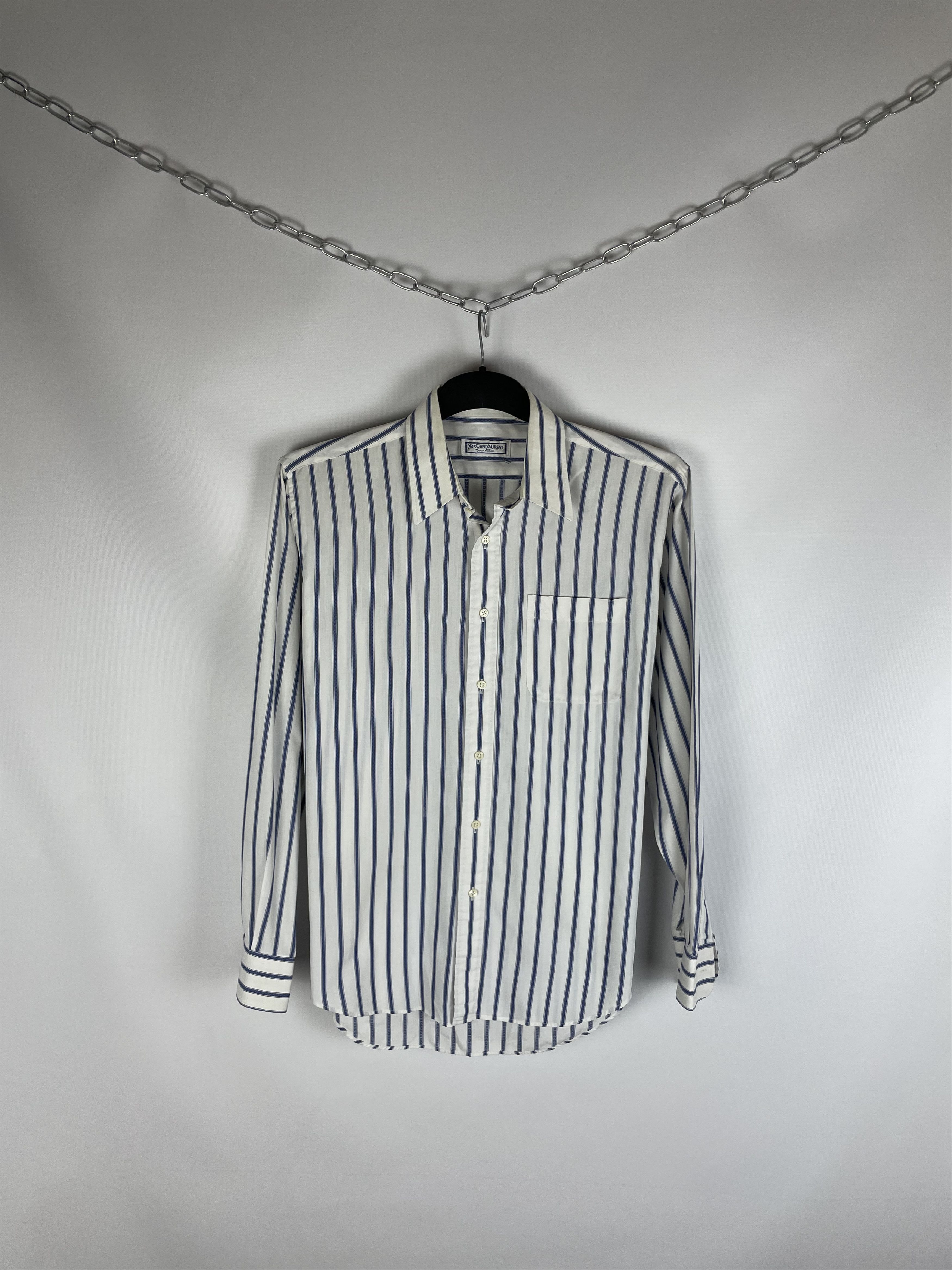 Vintage Yves Saint Laurent Ysl Pour Homme Button Up Shirt