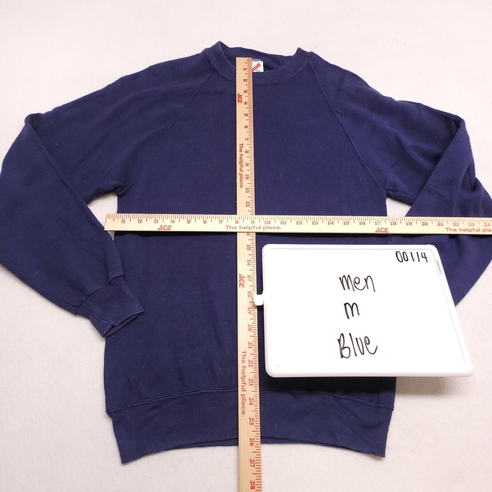 Jerzees Jerzees Casual Pullover Sweatshirt Mens Size Medium M Blue Size US M / EU 48-50 / 2 - 7 Thumbnail