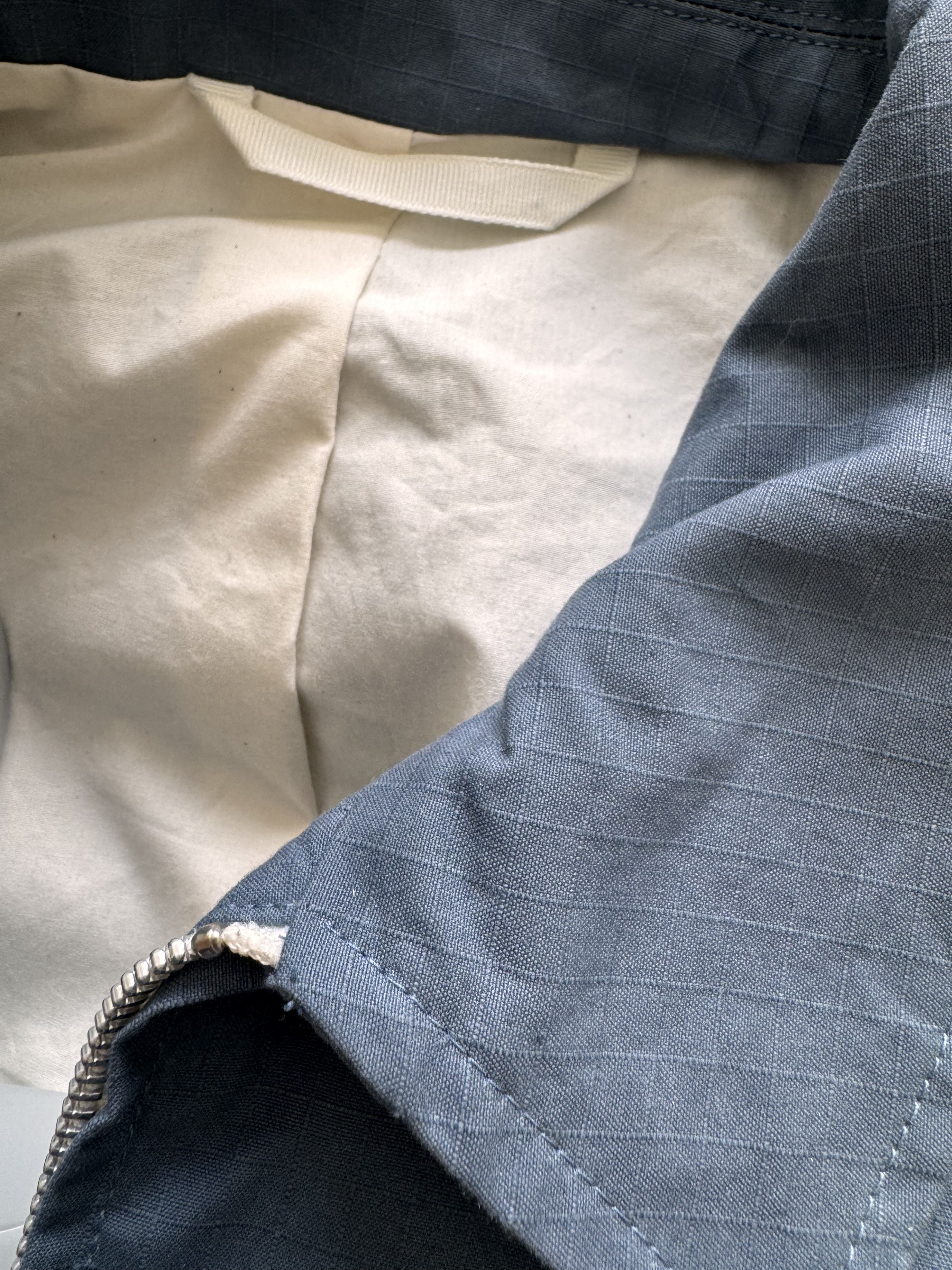 James Coward James Coward Site Jacket Dark Chambray Waxed Riptstop Size US M / EU 48-50 / 2 - 5 Thumbnail