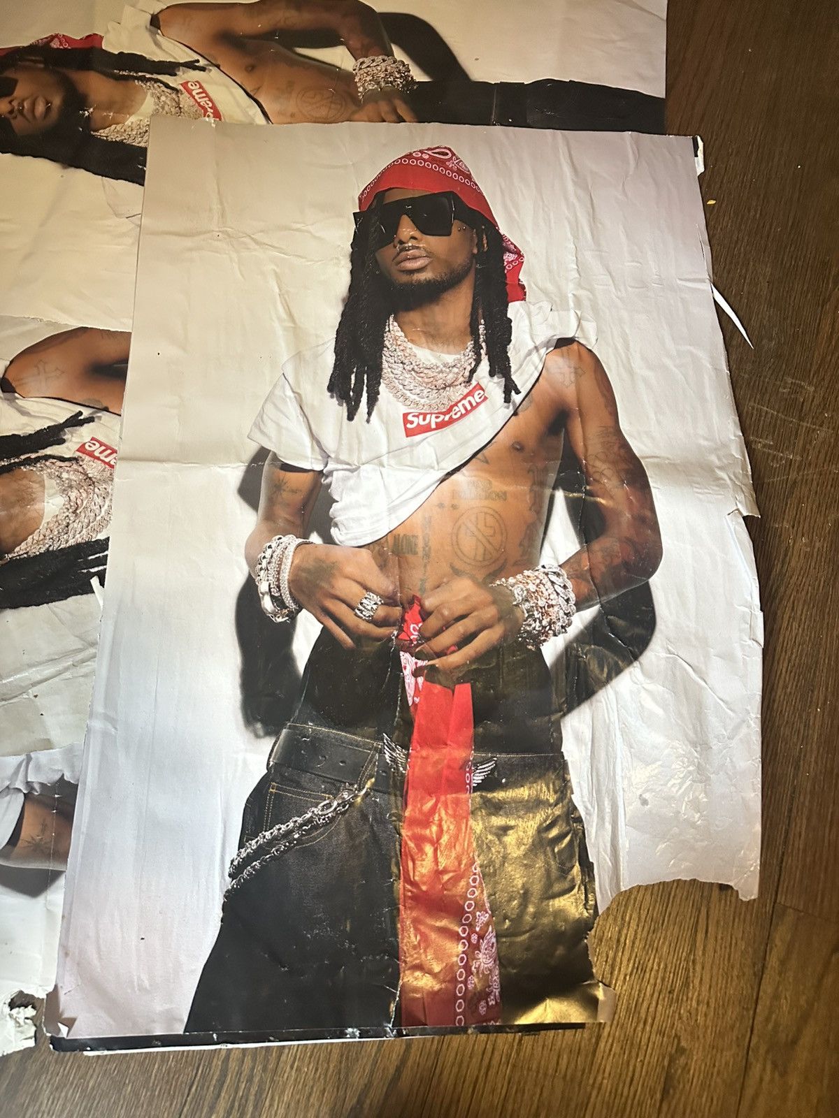 Supreme PlayBoi Carti Supreme Poster Size ONE SIZE - 1 Thumbnail