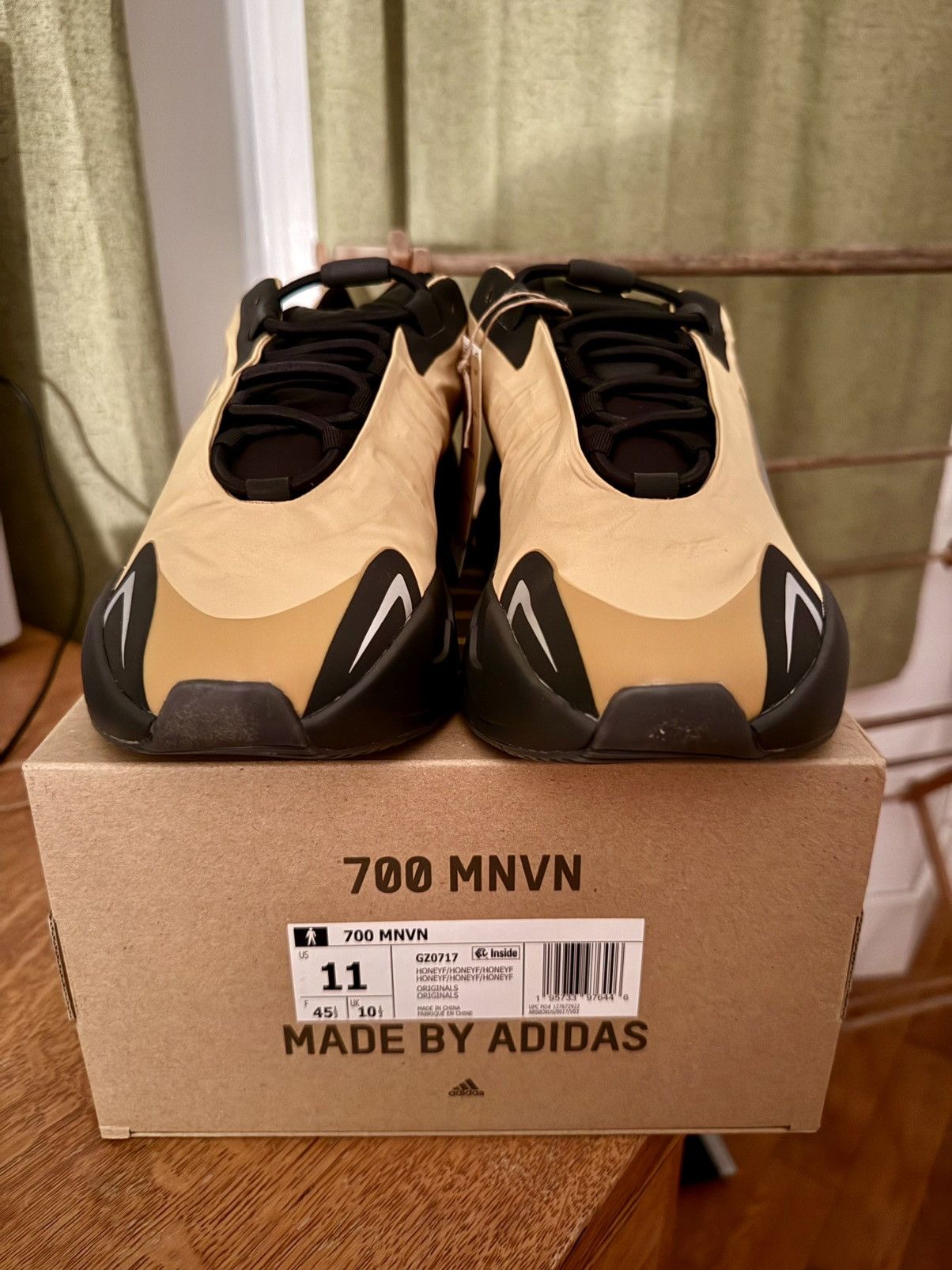 Adidas × Yeezy Size 11 - Adidas Yeezy Boost 700 MNVN Honey Flux (DS) Size US 11 / EU 44 - 8 Thumbnail