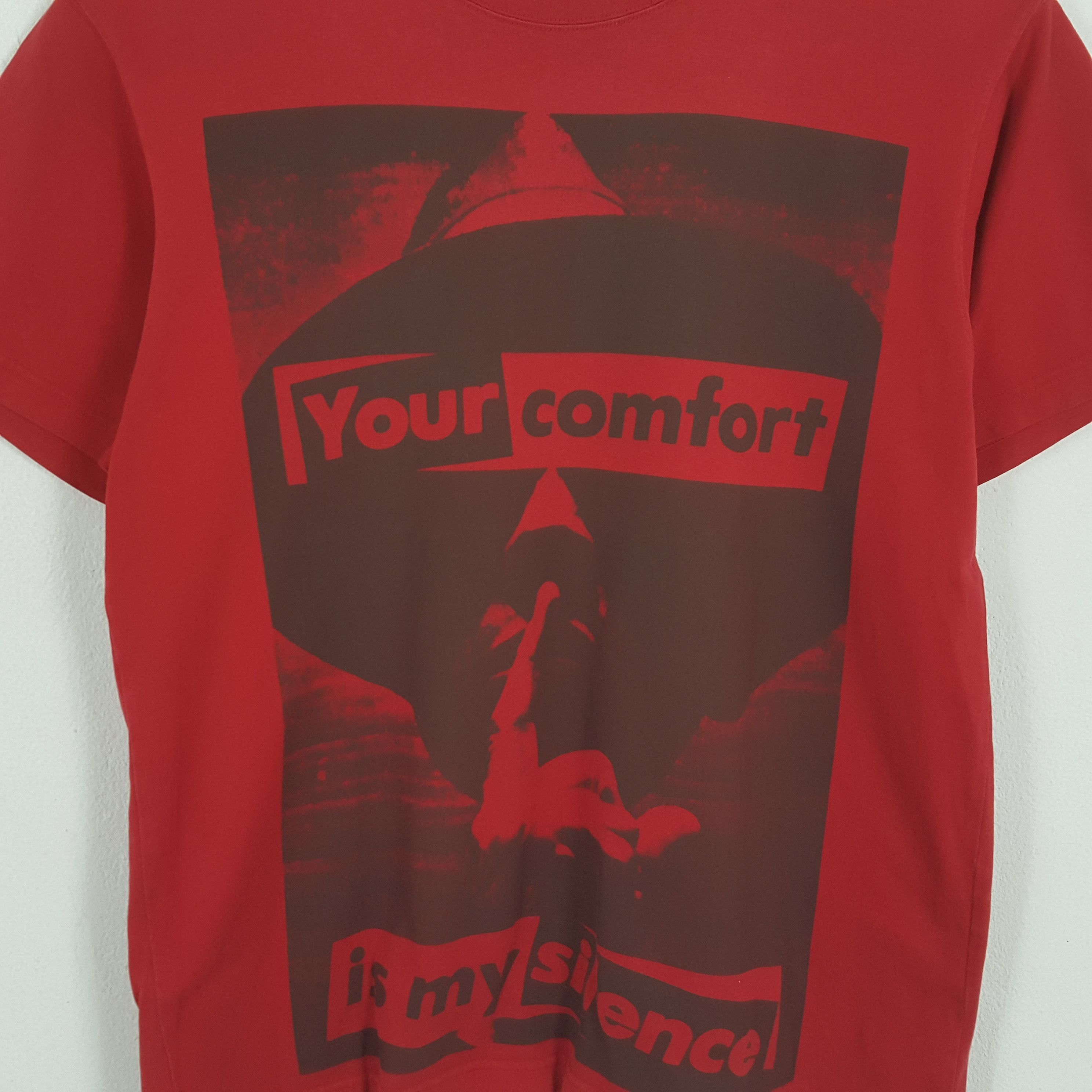 Barbara Kruger × Japanese Brand × Vintage BARBARA KRUGER X Japanese Brand Art Design Style Tshirt Size US L / EU 52-54 / 3 - 2 Thumbnail