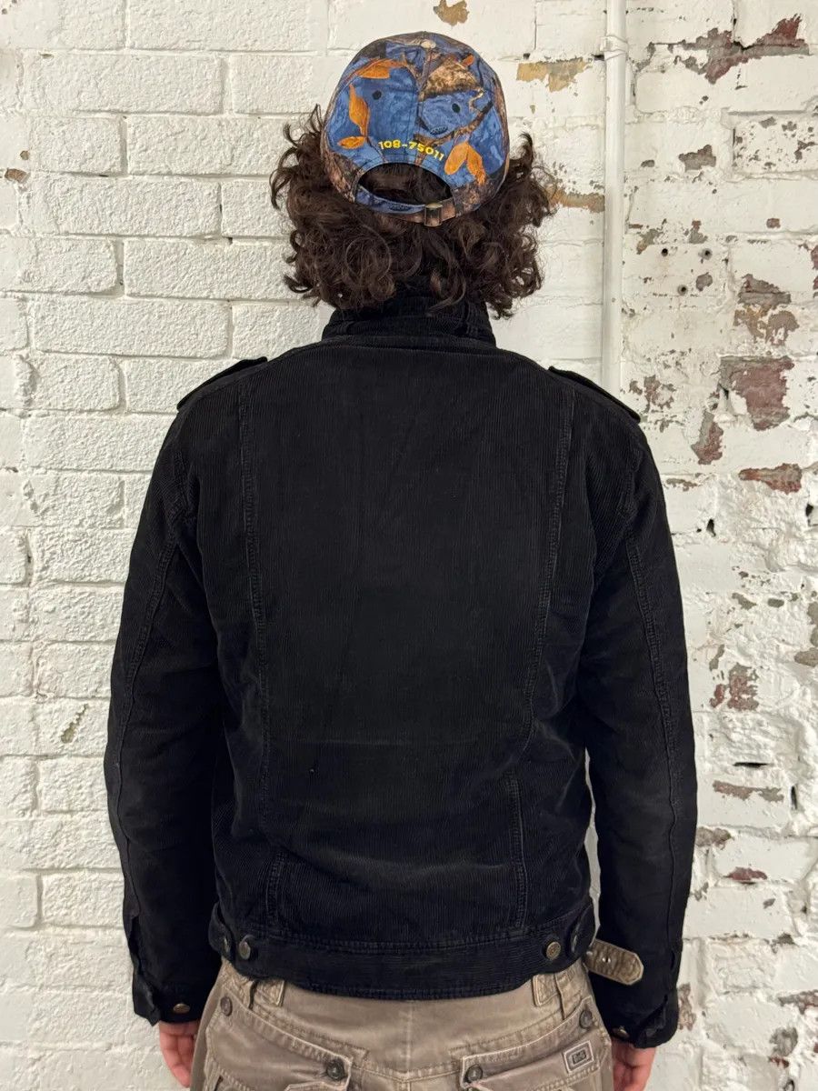 Dolce & Gabbana 2000s Dolce & Gabbana Cargo Black Corduroy Jacket Size US M / EU 48-50 / 2 - 3 Thumbnail