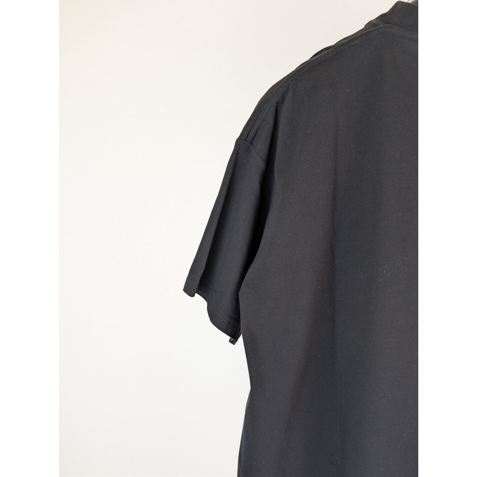 Bottega Veneta o1rshd1 Vetements Cotton T-Shirt in Black Size US M / EU 48-50 / 2 - 14 Thumbnail