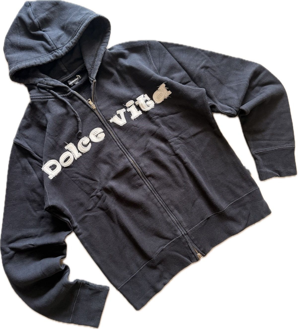 Other Y2K Dolce Vita Spelled Out Hoodie Size US M / EU 48-50 / 2 - 2 Thumbnail