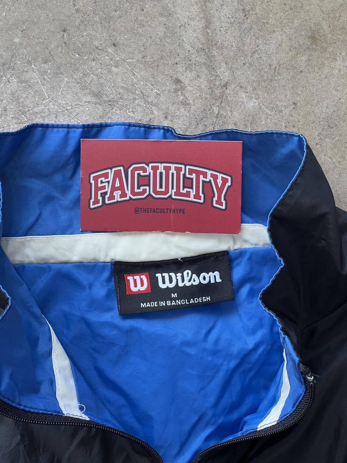 Wilson Vintage Wilson Tennis Windbreaker Jacket Medium Size US M / EU 48-50 / 2 - 3 Thumbnail