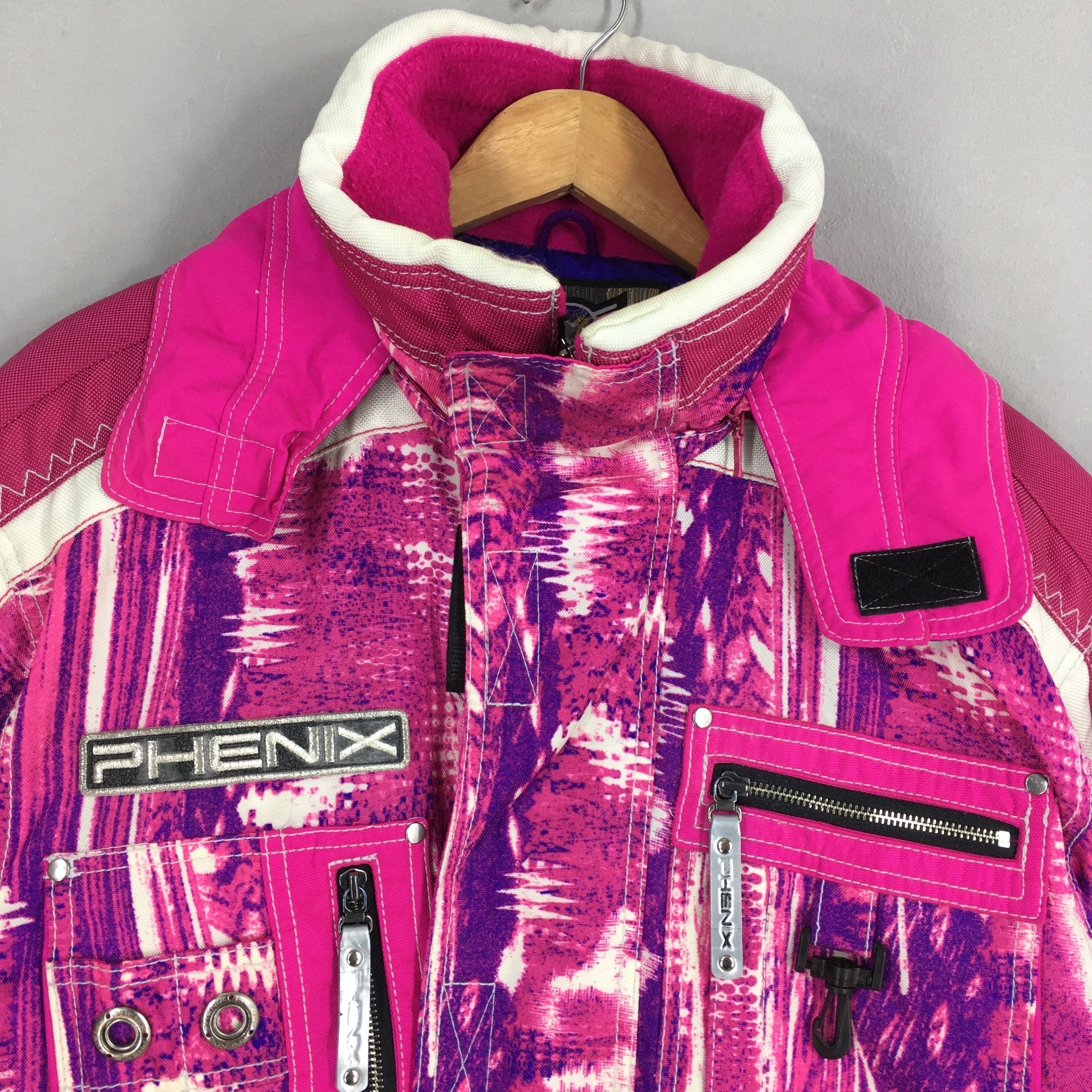 Phenix Vintage Phenix Pink Ski Wear Hoodie Jacket Medium Size US M / EU 48-50 / 2 - 2 Thumbnail