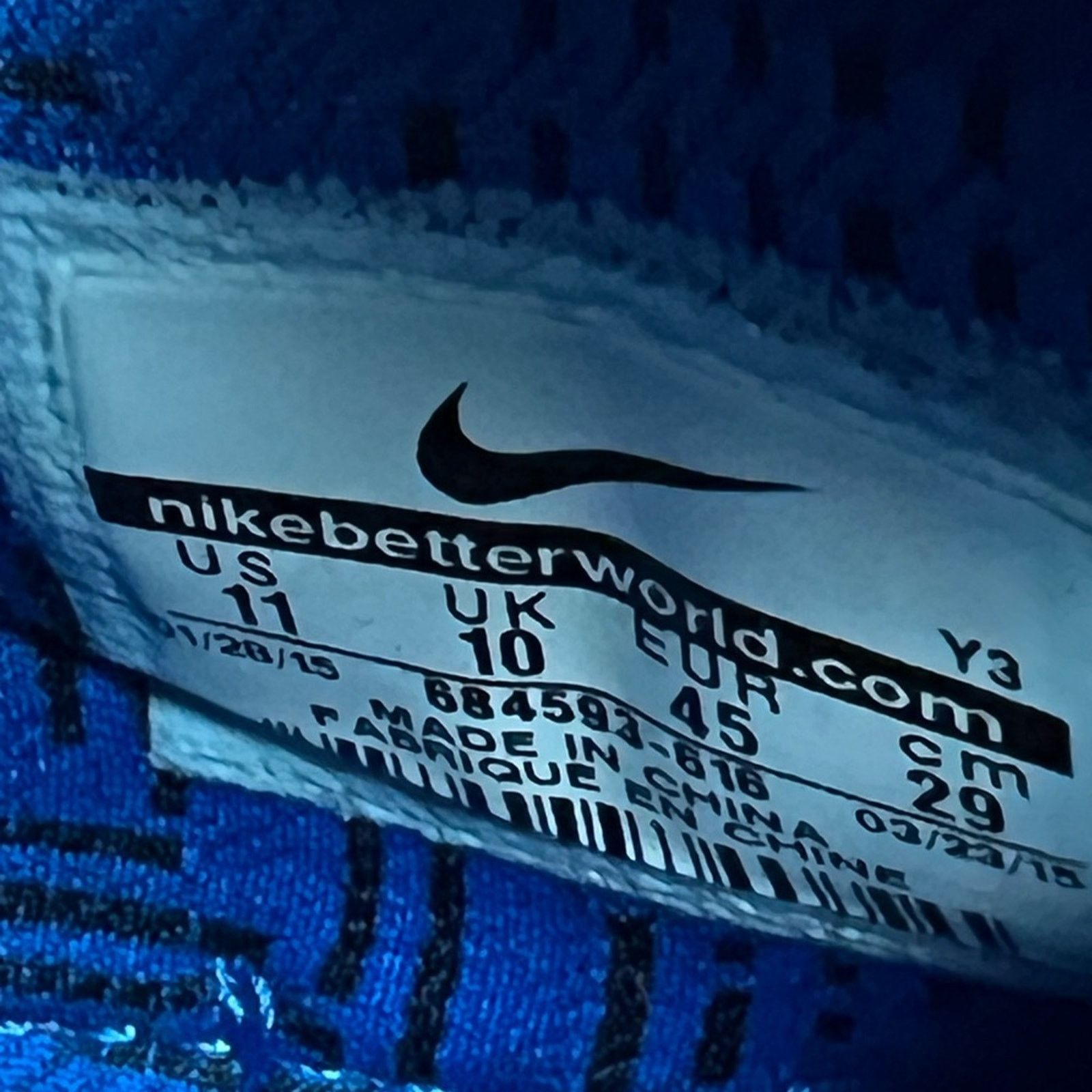 Nike Nike Lebron XII 12 Independence Day Men's 11 Shoes WORN 1X Size US 11 / EU 44 - 11 Thumbnail