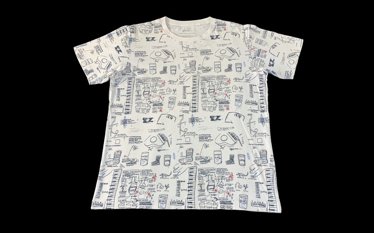 Jean-Michel Basquiat SPRZNY MoMA Jean Michel Basquiat Key Tuned All Over Printed Size US M / EU 48-50 / 2 - 1 Thumbnail