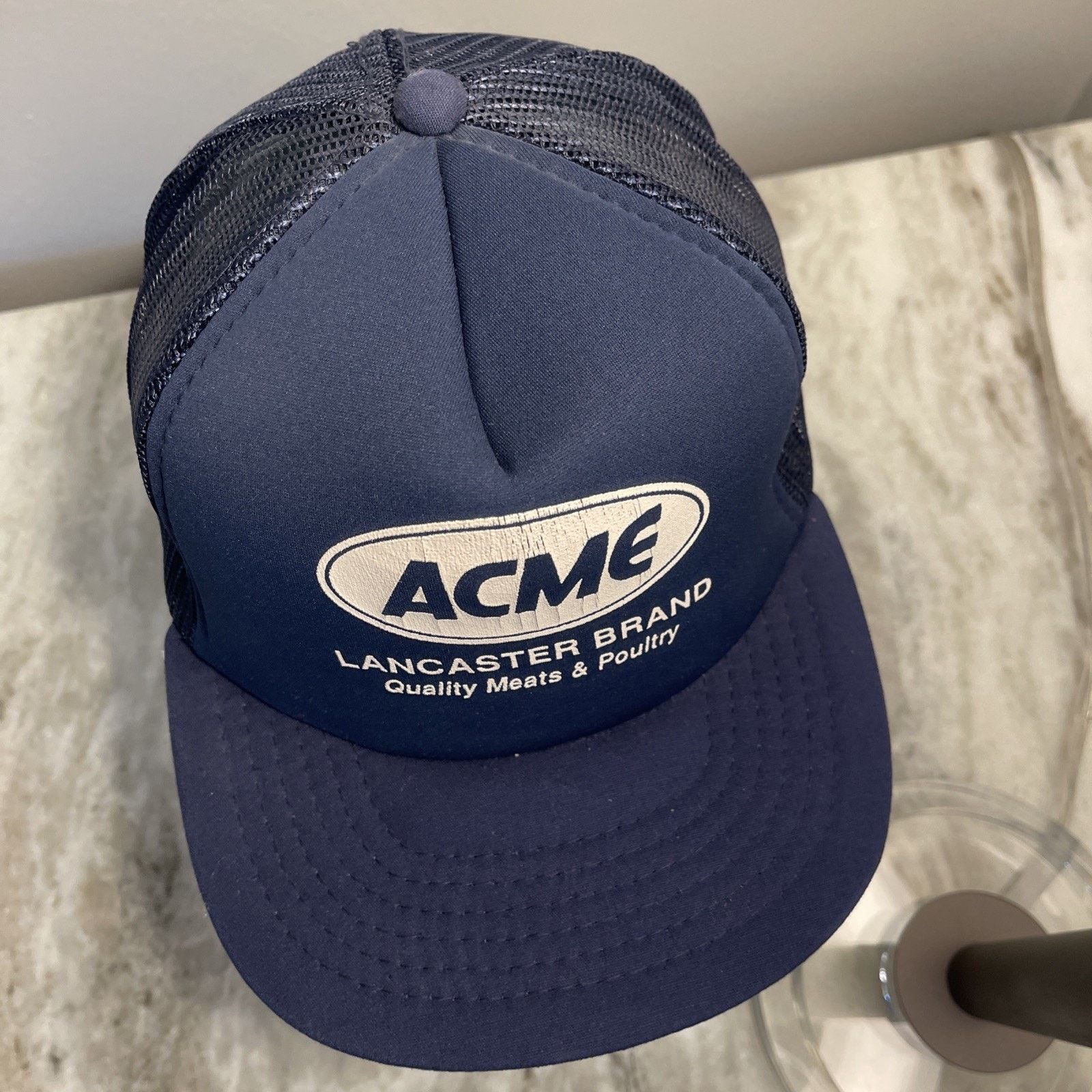 Vintage Vtg 1980’s Trucker Hat Snapback Cap ACME Lancaster Rare 2 Size ONE SIZE - 5 Thumbnail