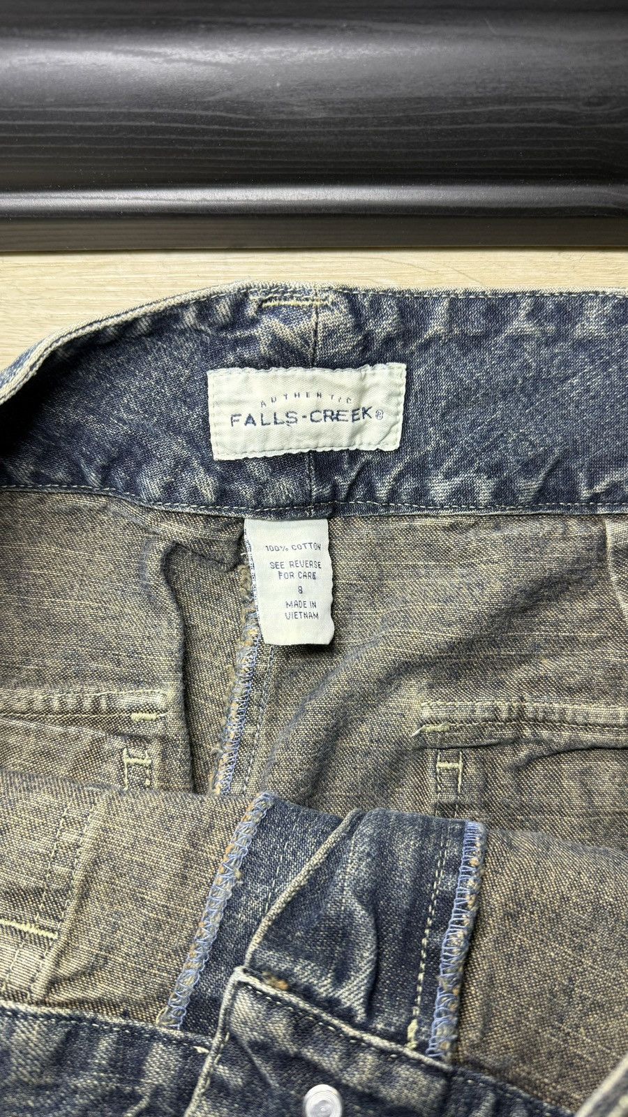 Tripp NYC Y2K 2000s Falls Creek Cargo Baggy Straight Legged Denim Jean Size 30" / US 8 / IT 44 - 4 Thumbnail