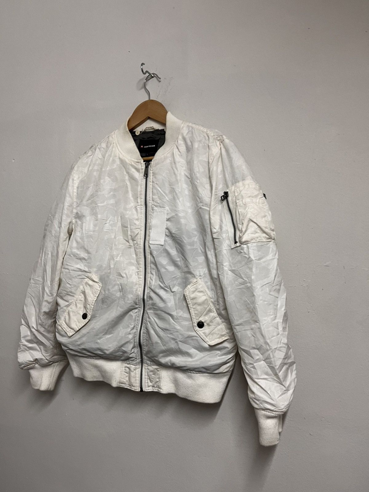 Airwalk 💥Airwalk Medium White Camouflage Bombers Flight Jackets Size US M / EU 48-50 / 2 - 2 Thumbnail