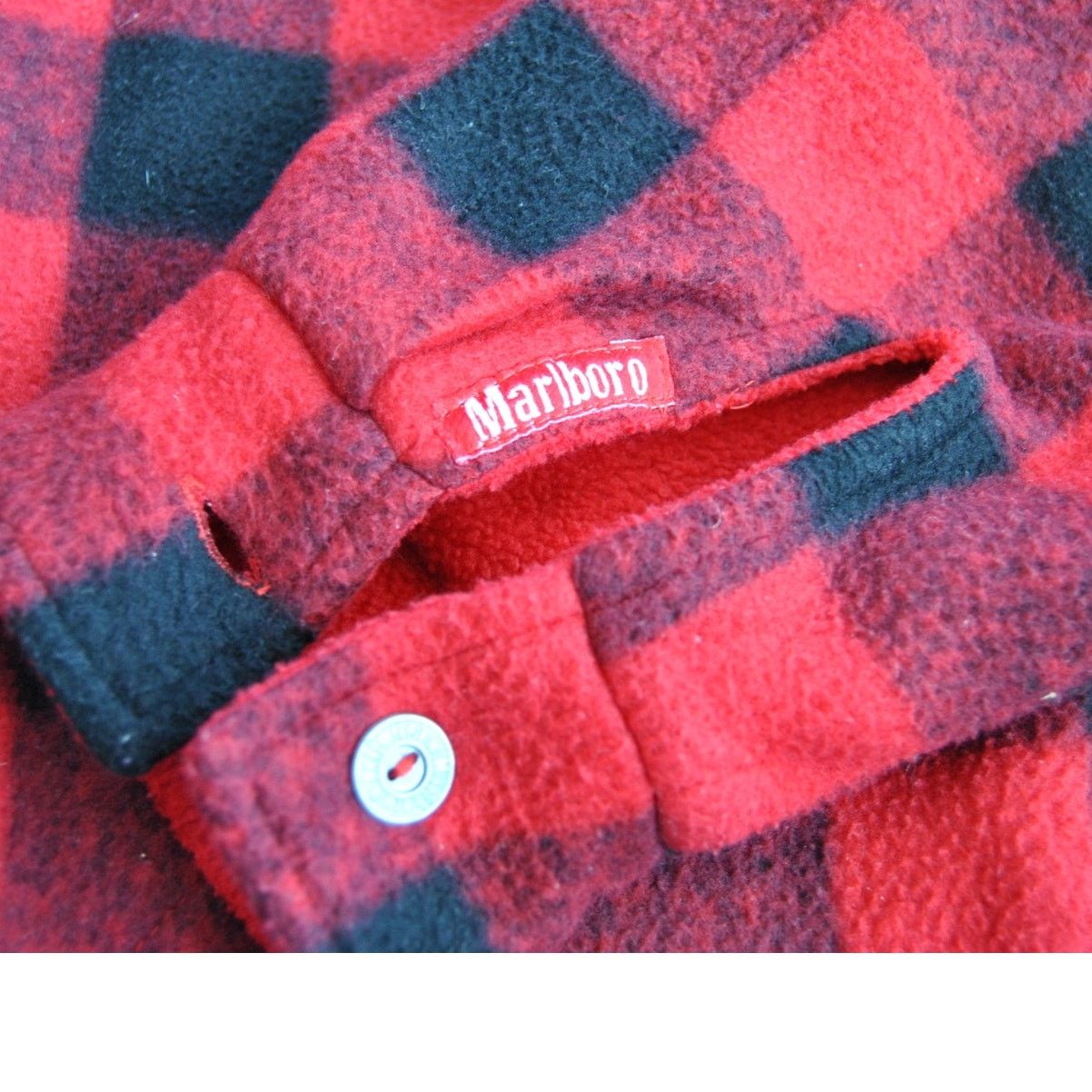Marlboro Marlboro Reversible Quarter zip Plaid Sweater Red Size US L / EU 52-54 / 3 - 4 Thumbnail