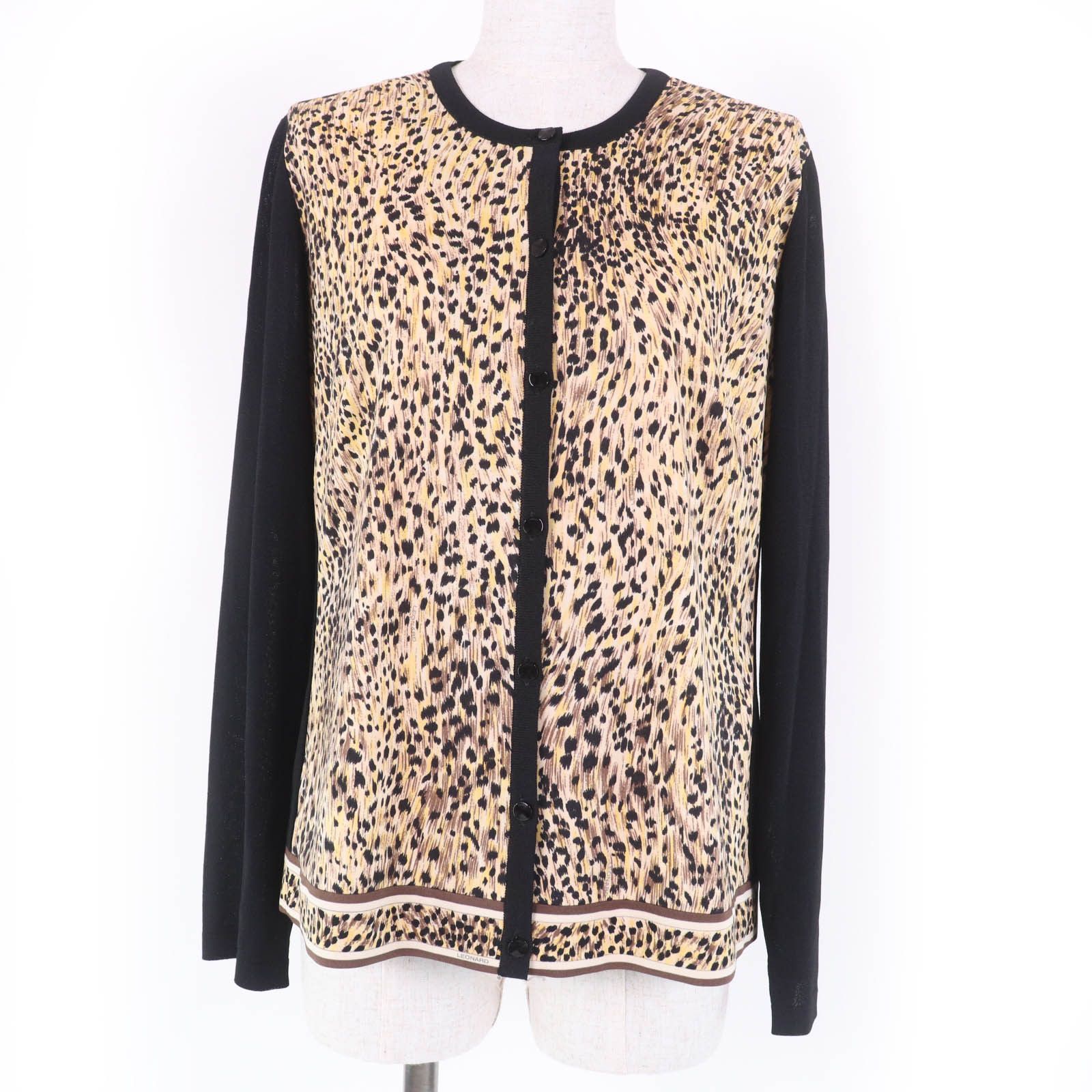 Other Other LEONARD FASHION Knit Cardigan Rayon Cardigan Others Tops Size ONE SIZE - 1 Thumbnail