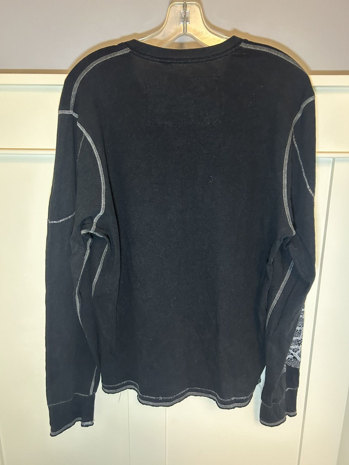 Guess × Vintage Vintage Guess Japanese metallic waves single-stitch shirt Size US XL / EU 56 / 4 - 2 Thumbnail