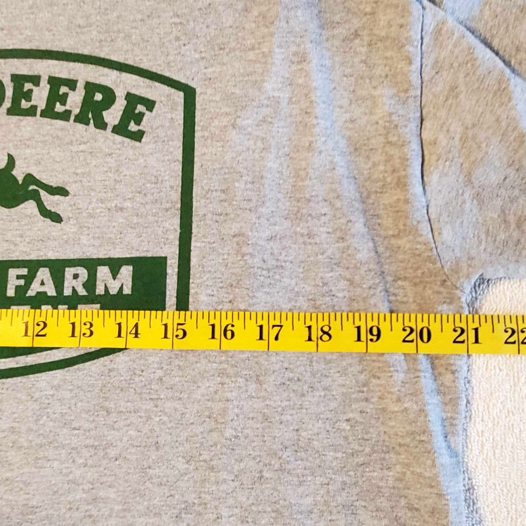 John Deere VINTAGE John Deere T Shirt Men’s L Gray Short Sleeve Regular Fit T-Shirt Mens L Size US L / EU 52-54 / 3 - 4 Thumbnail