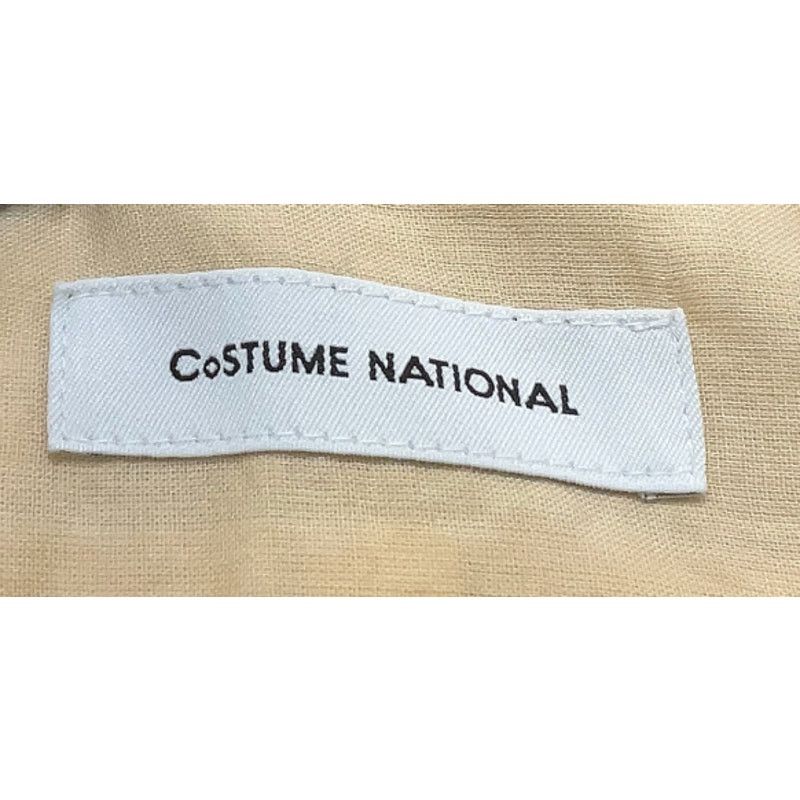 Costume National Costume National beige long-sleeve linen button-down Size S / US 4 / IT 40 - 2 Thumbnail