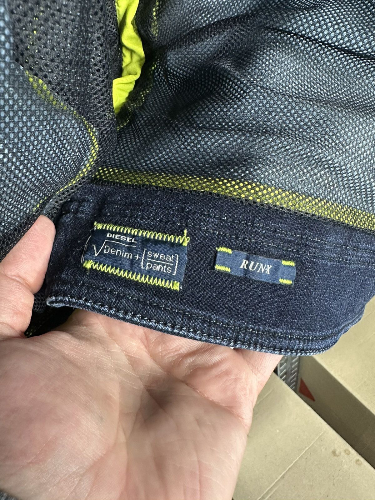 Diesel Diesel Jogg Jeans RUNX Hybrid Jacket Denim Sweat Technical Size US L / EU 52-54 / 3 - 6 Thumbnail