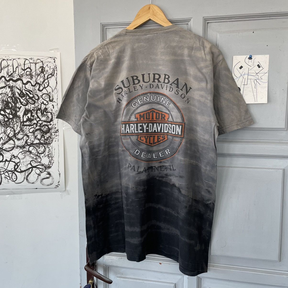 Harley Davidson × Vintage Vintage 2007 Harley Davidson Suburban T-shirt Size US XL / EU 56 / 4 - 8 Thumbnail