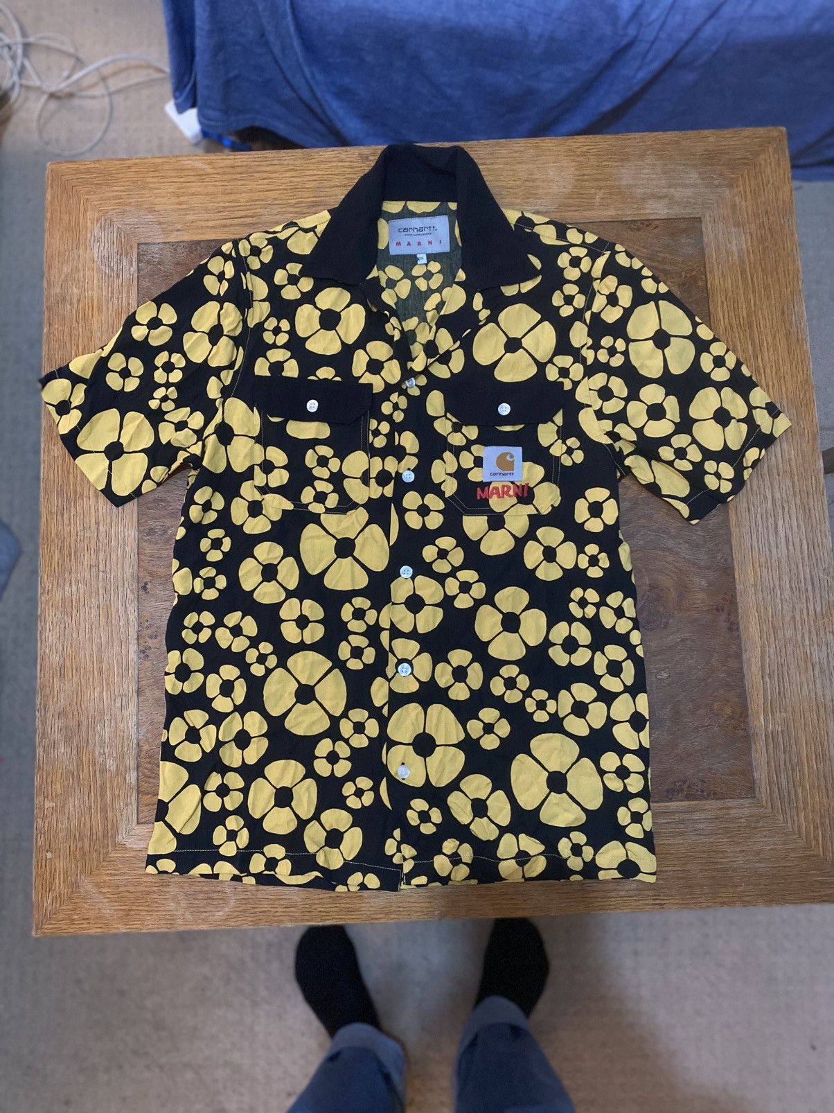 Carhartt Wip × Marni MARNI x Carharrt WIP poplin shirt Size US XS / EU 42 / 0 - 1 Thumbnail