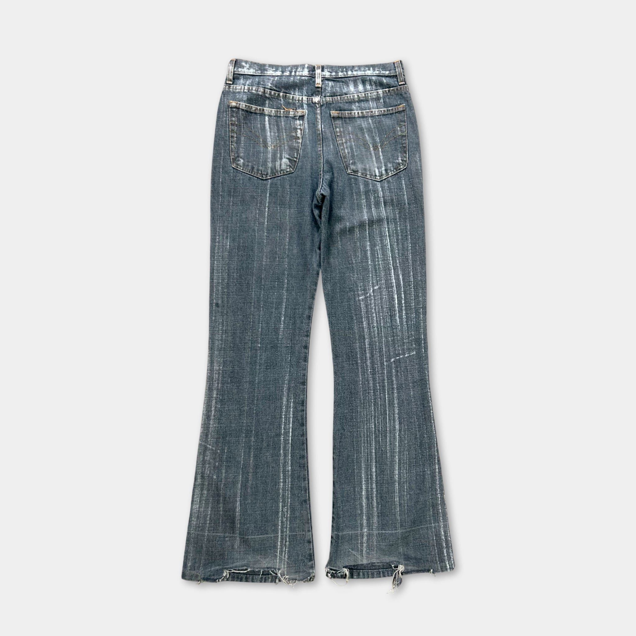 Just Cavalli Just Cavalli Vertical Stripe Jeans Size US 32 / EU 48 - 5 Thumbnail
