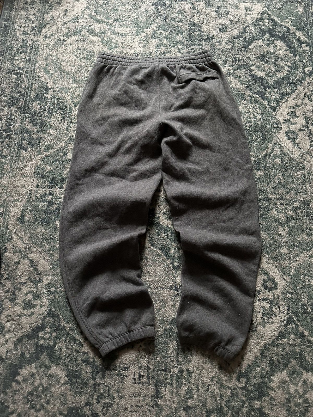 Nike VINTAGE NIKE SWOOSH FLARED COTTON Y2K SWEATPANTS JOGGERS M Size US 32 / EU 48 - 4 Thumbnail