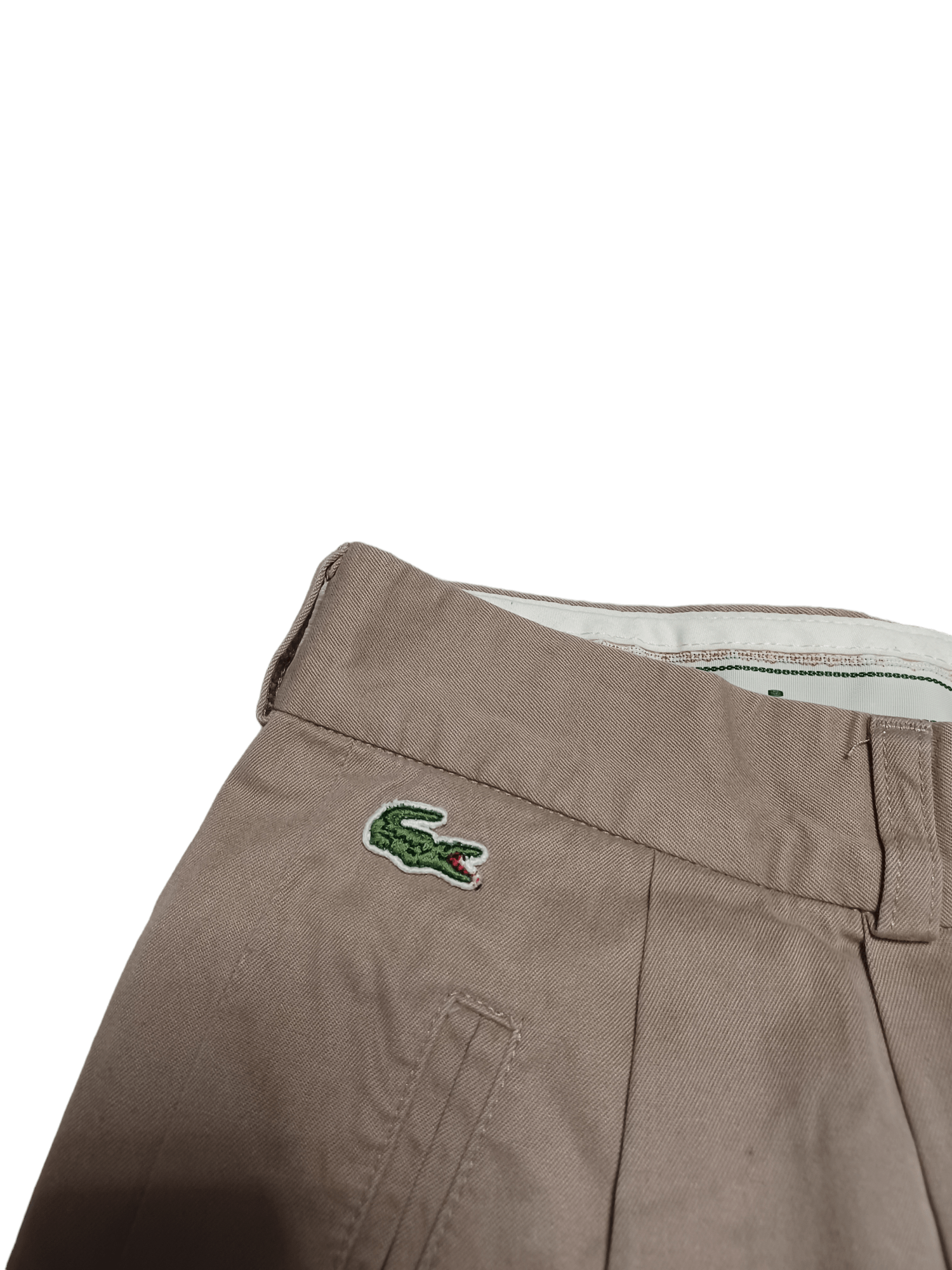 Lacoste LACOSTE VINTAGE 80S OR 90S BAGGY SHORTS OLDMONEY Size US 34 / EU 50 - 3 Thumbnail