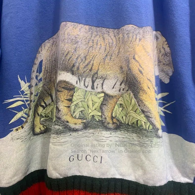 Gucci Gucci Tiger Pullover Sweatshirt Size US M / EU 48-50 / 2 - 4 Thumbnail