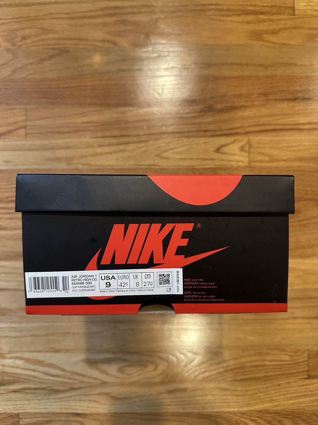 Jordan Brand Jordan 1 Court Purple Size 9 Size US 9 / EU 42 - 6 Thumbnail