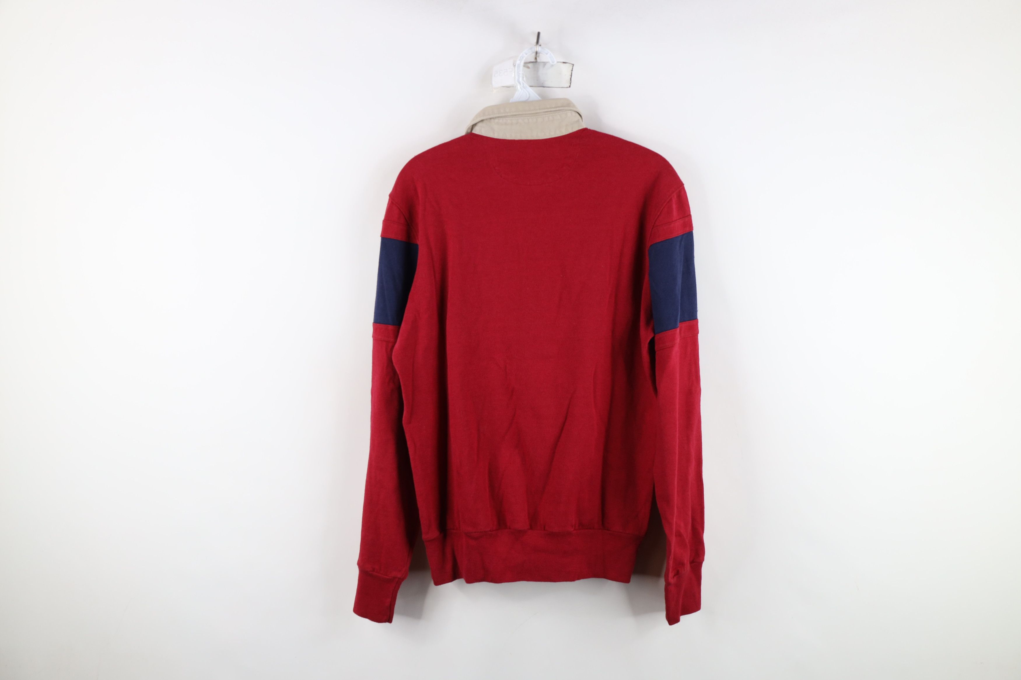 Vintage Vintage 70s Streetwear Heavyweight Block Pullover Rugby Polo Size US M / EU 48-50 / 2 - 12 Thumbnail