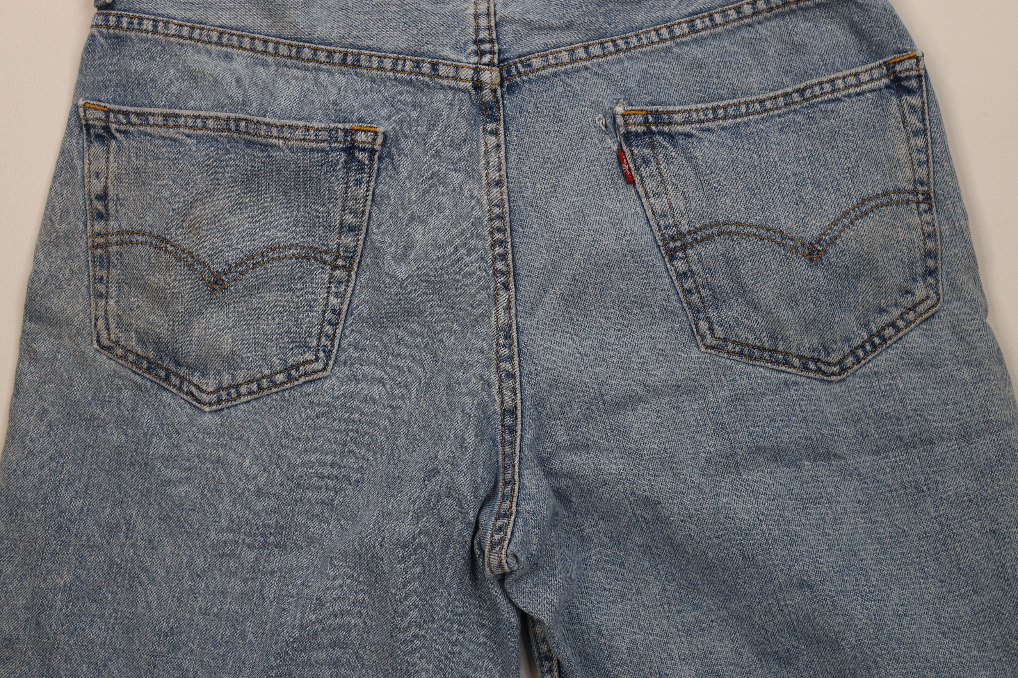 Levi's Vintage Y2K Levis 550 Relaxed Fit Denim Jean Shorts Jorts Size US 34 / EU 50 - 11 Thumbnail