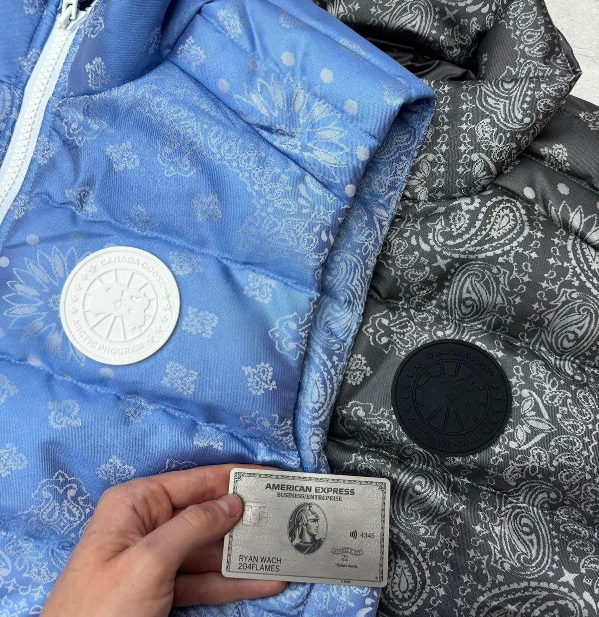 Canada Goose Canada Goose x Concepts Blue Paisley Bandana Vests Size US XXL / EU 58 / 5 - 2 Thumbnail