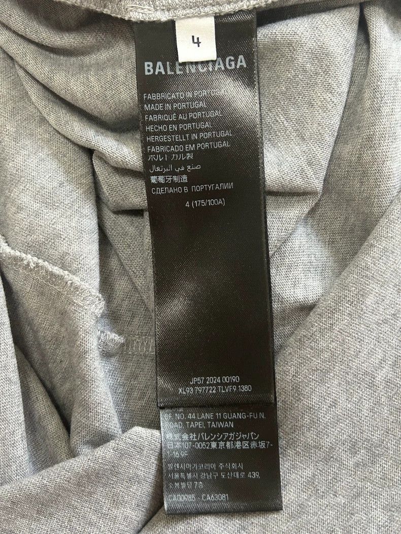 Balenciaga Balenciaga Double-ring Oakley four-sleeve hooded sweater s Size US XL / EU 56 / 4 - 4 Thumbnail