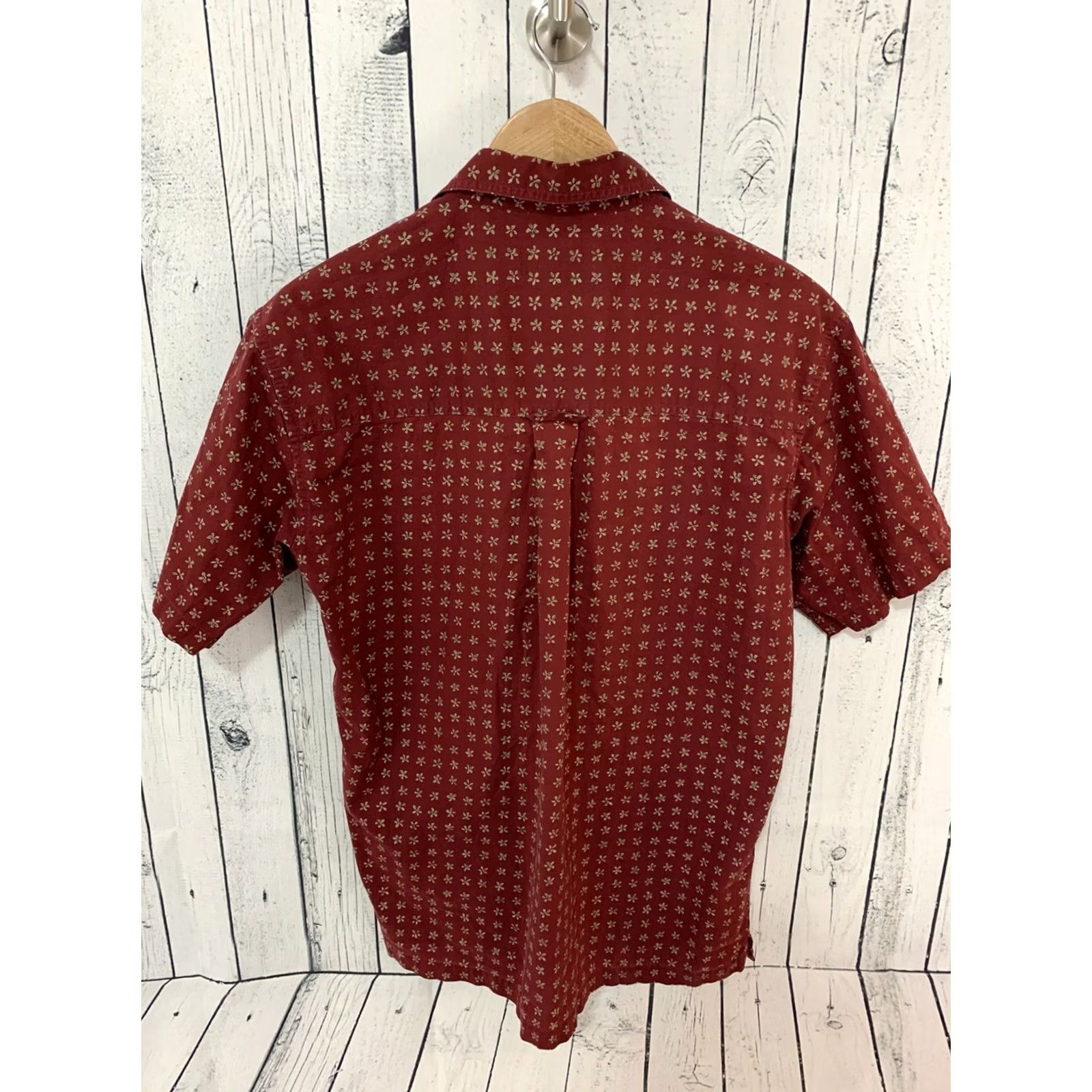 Chaps Chaps VTG Floral Short Sleeve Button-Up Shirt Men's M Red Size US M / EU 48-50 / 2 - 4 Thumbnail