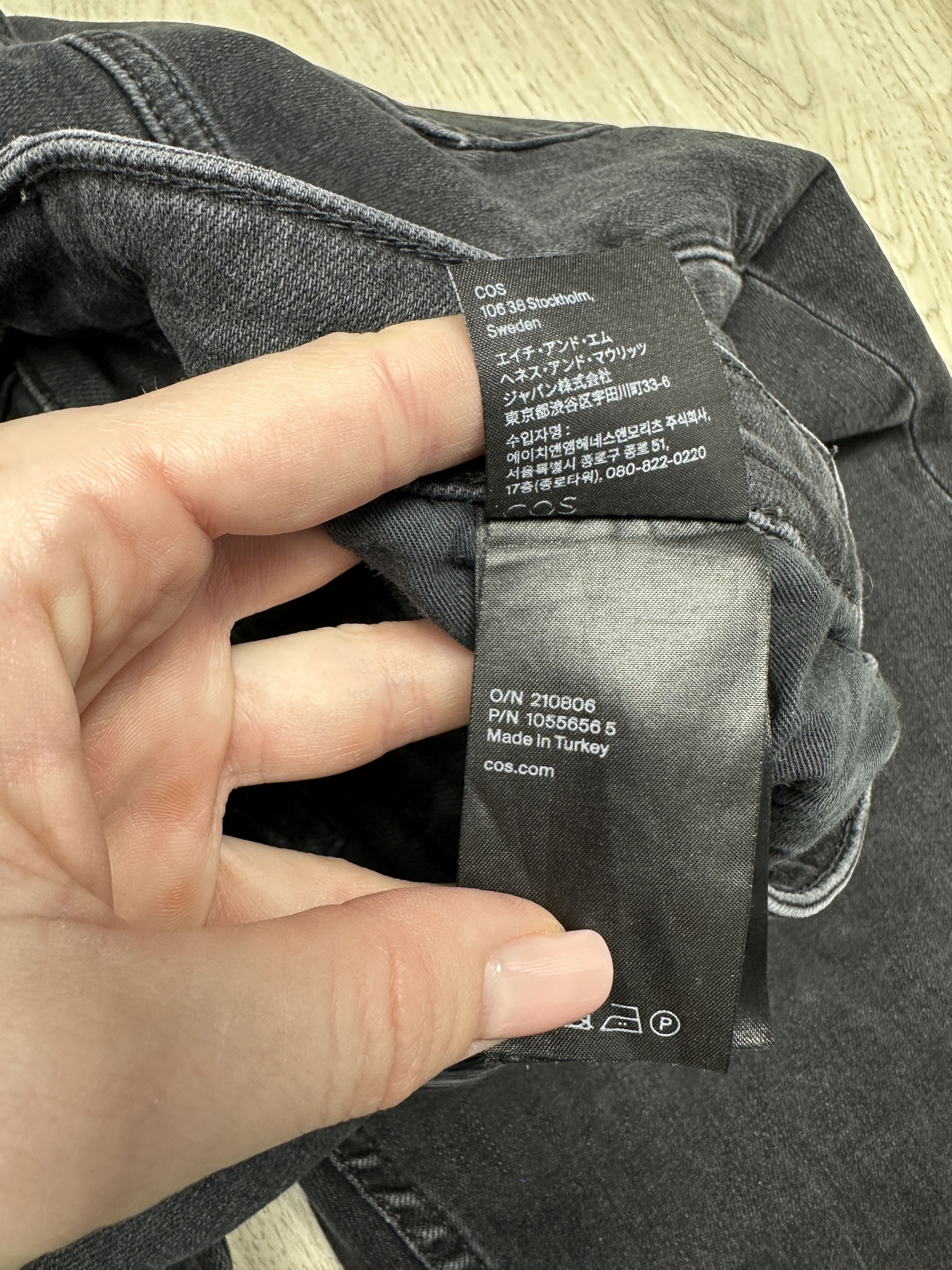 Cos Cos Mens Denim Pants Slim Straight Jeans Size US 32 / EU 48 - 5 Thumbnail