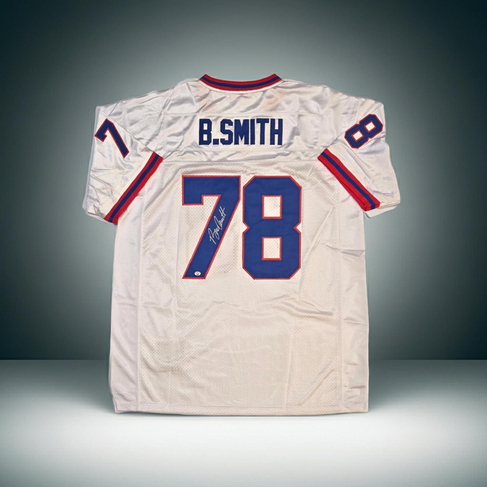 Other Bruce Smith Buffalo Bills Signed football jersey COA (XL) Size ONE SIZE - 1 Thumbnail