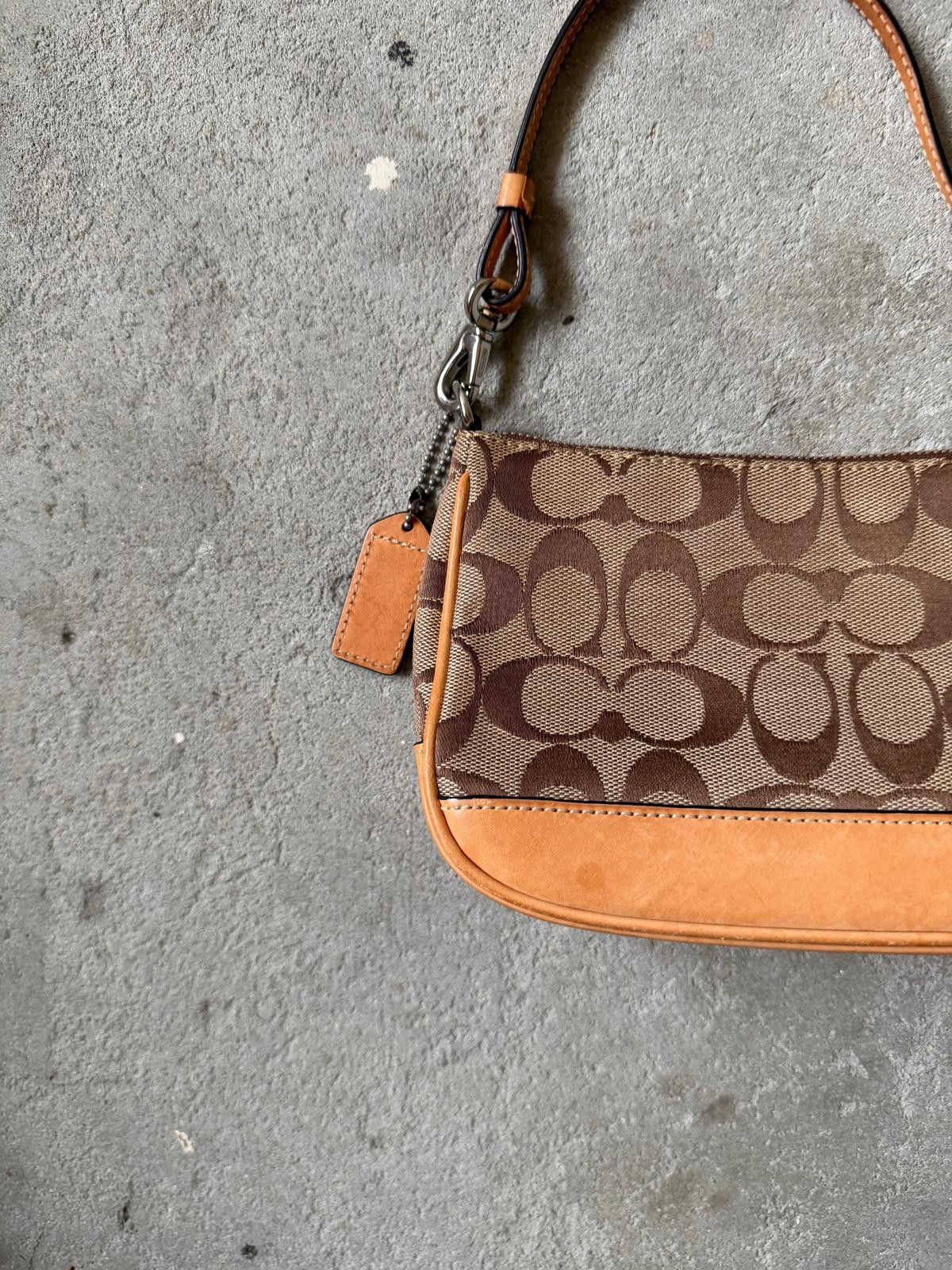 Coach Coach Y2K Demi Shoulder Bag Tan Size ONE SIZE - 6 Thumbnail